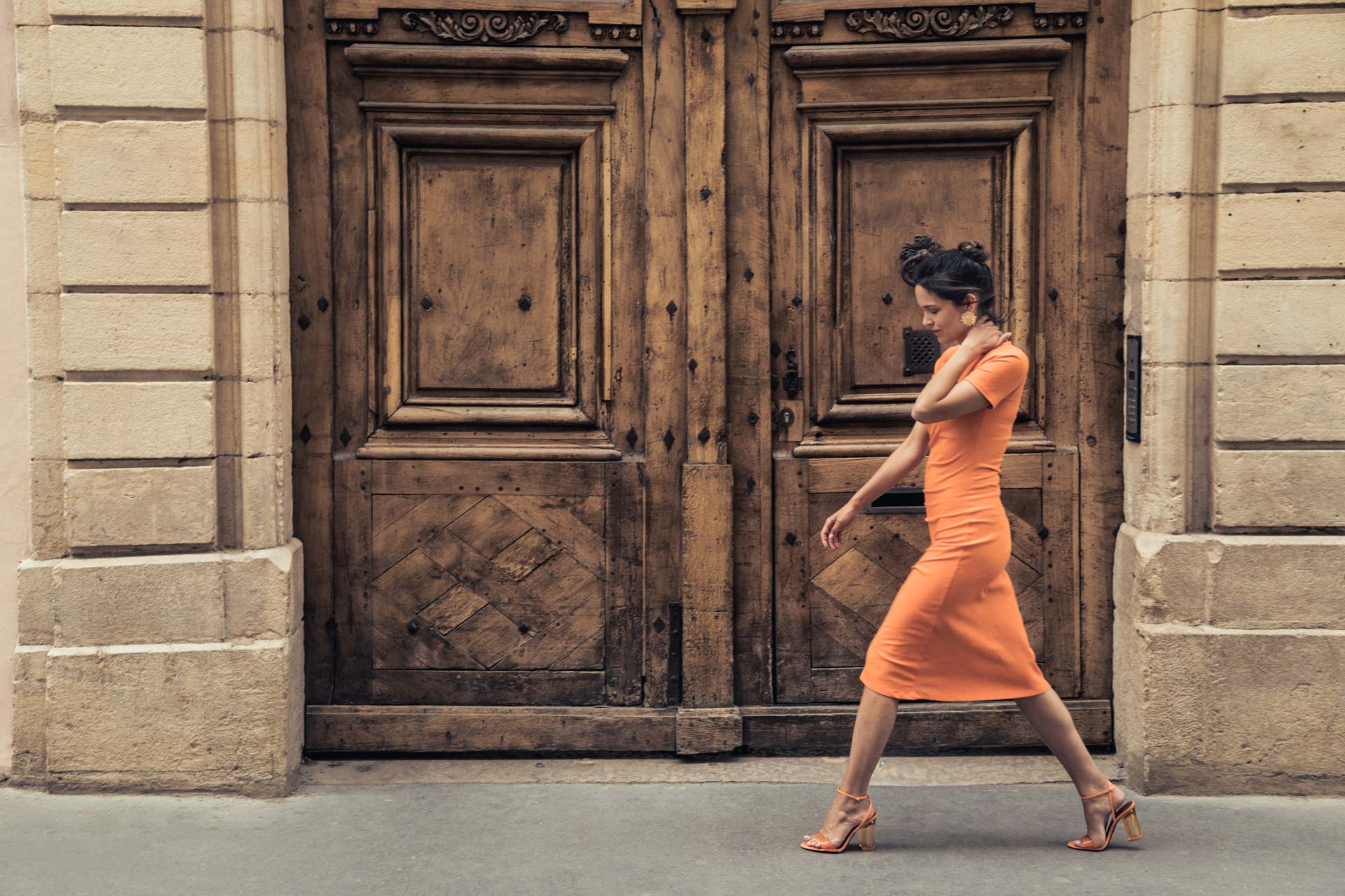 La cour du centre Maison Yoko