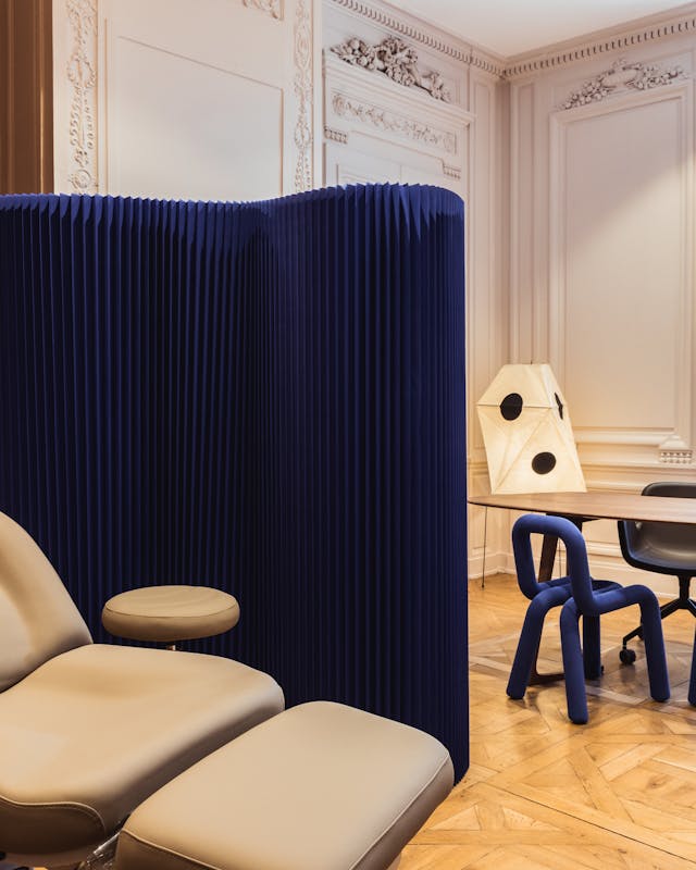 Les locaux de Maison Yokō, un centre de médecine esthétique à Lyon.