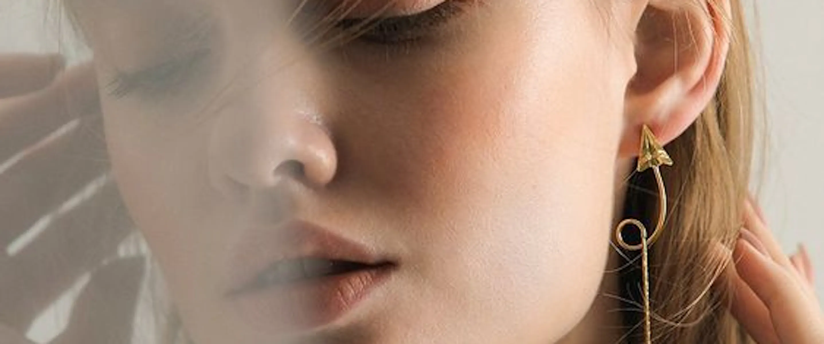 Visage de femme pour illustrer le nouveau soin visage de chez Maison Yoko Lyon