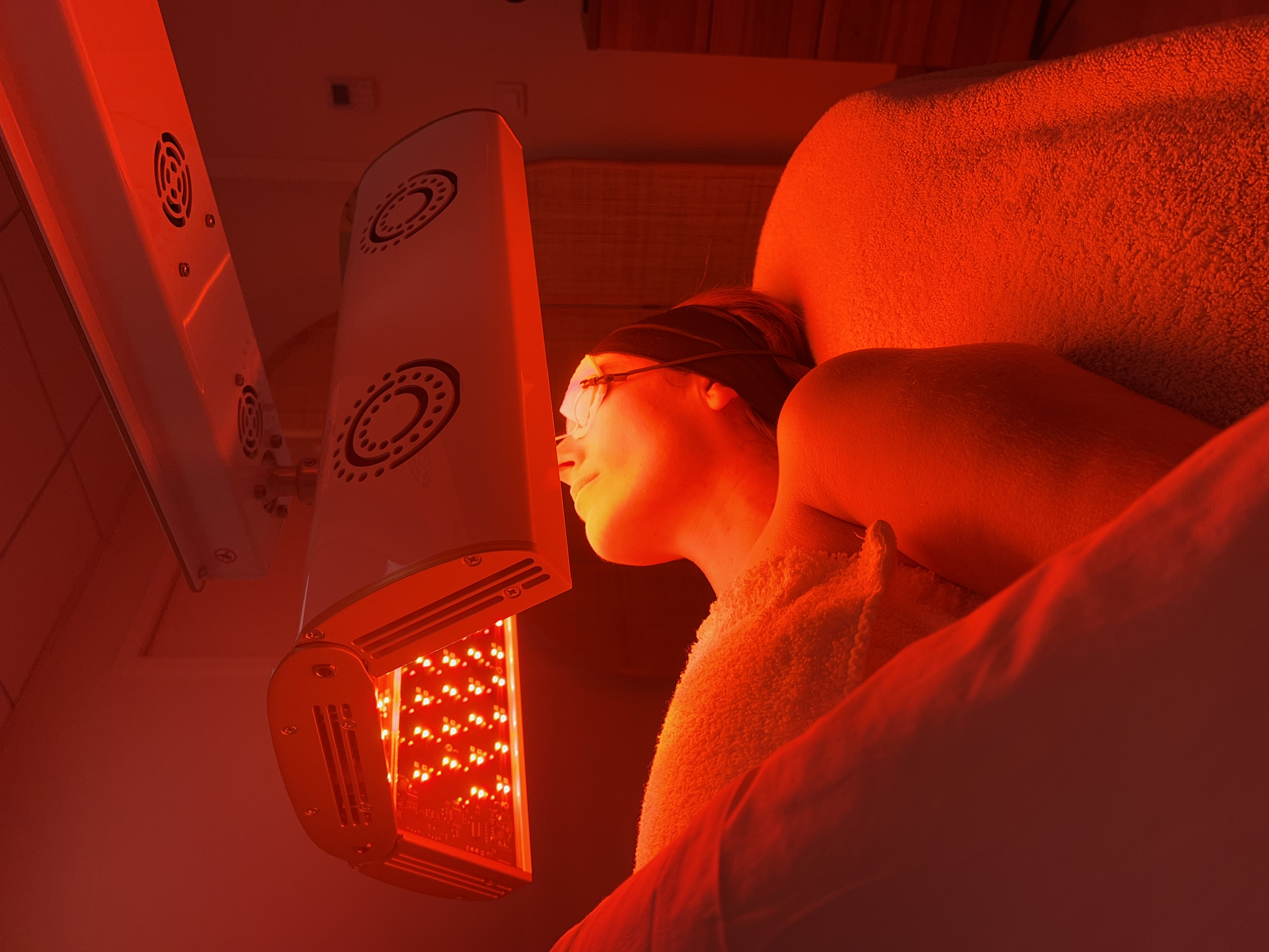 Luminothérapie par LED médicale