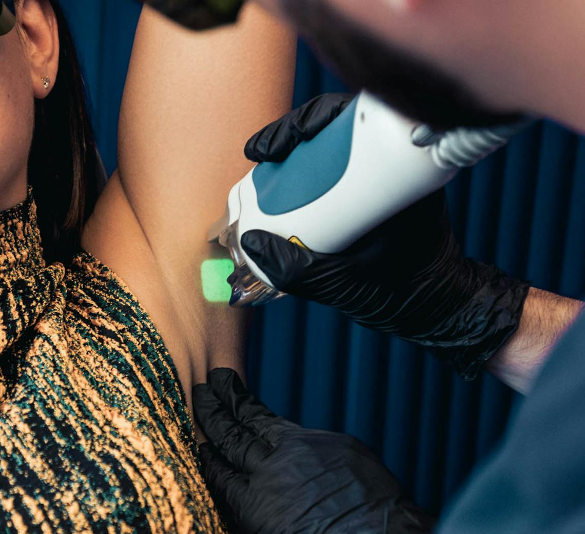 épilation laser aisselle | Maison Yokō