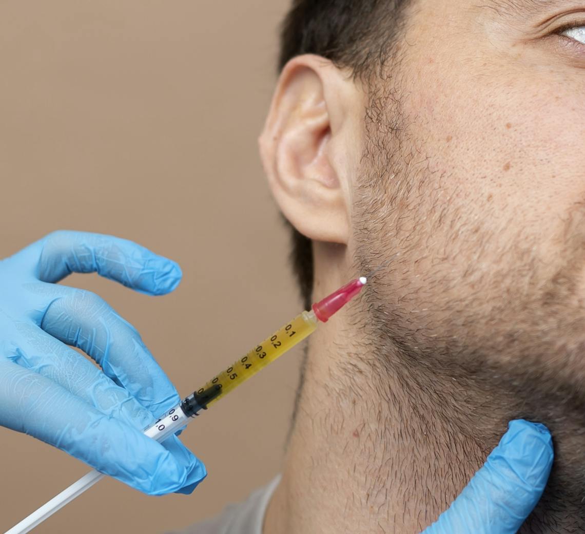 jawline contouring pour homme