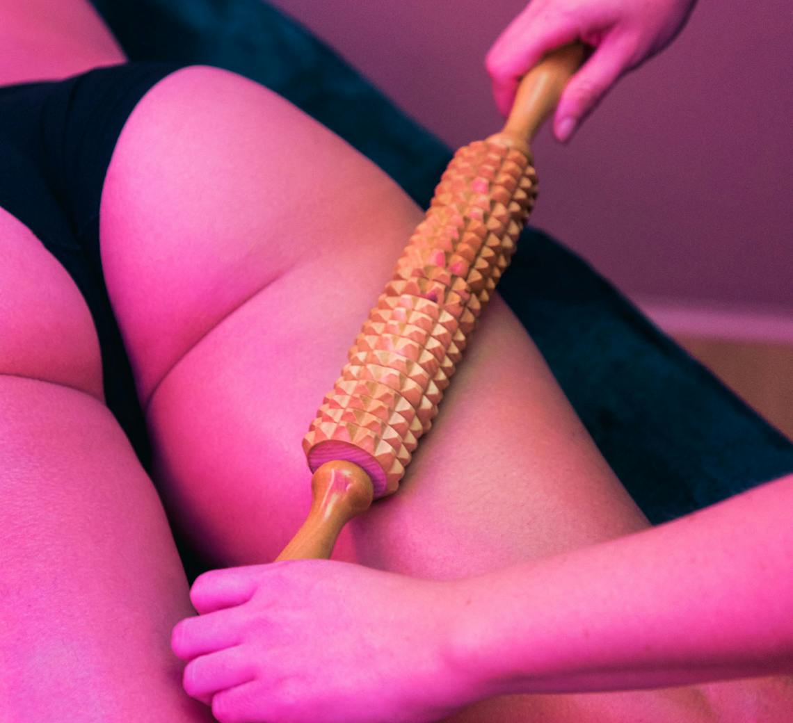 madérothérapie pour stimuler la lymphe chez Maison Yoko