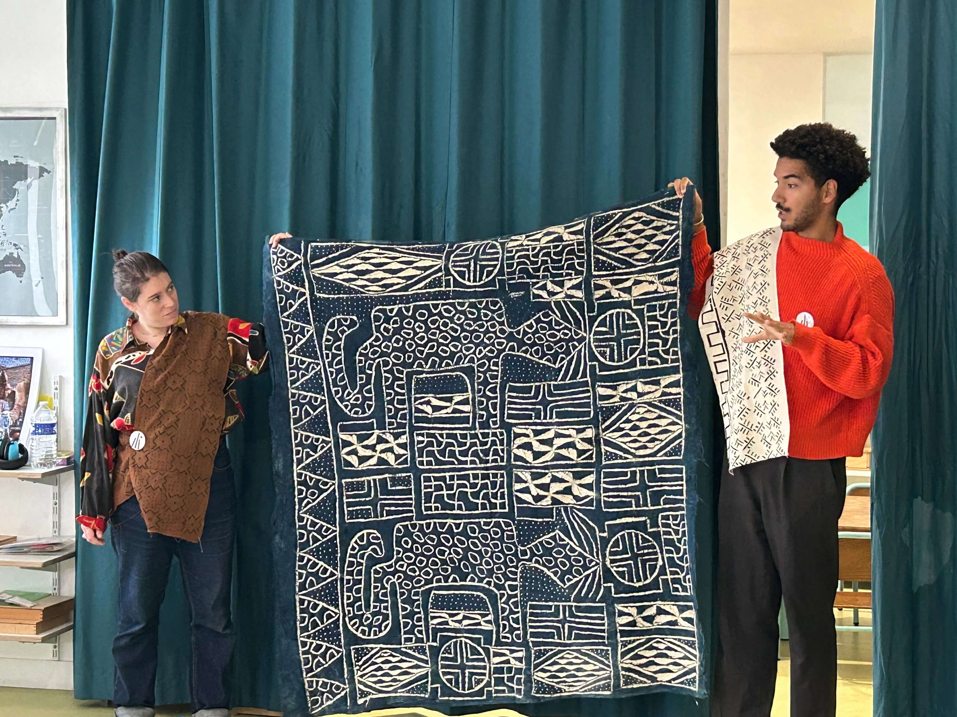 Atelier de conte à l'école Jeunes Pousses avec la conteuse Madame Blanche