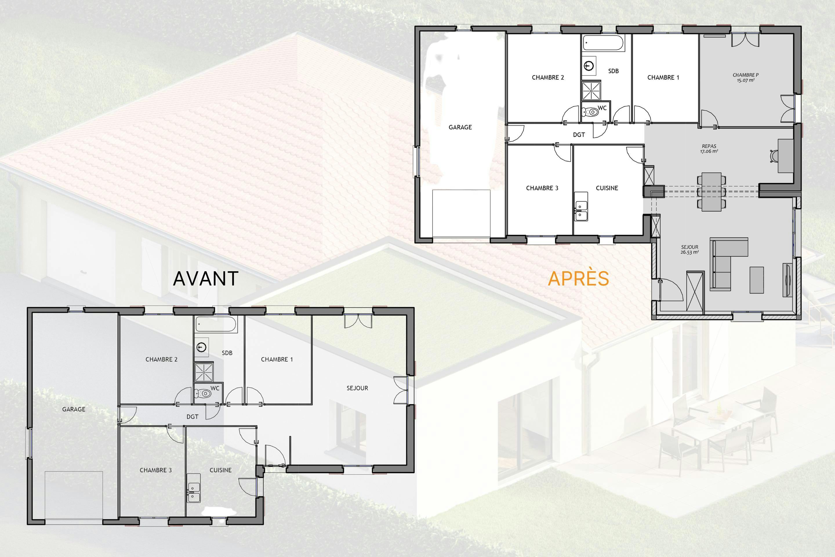plan expliquant le projet