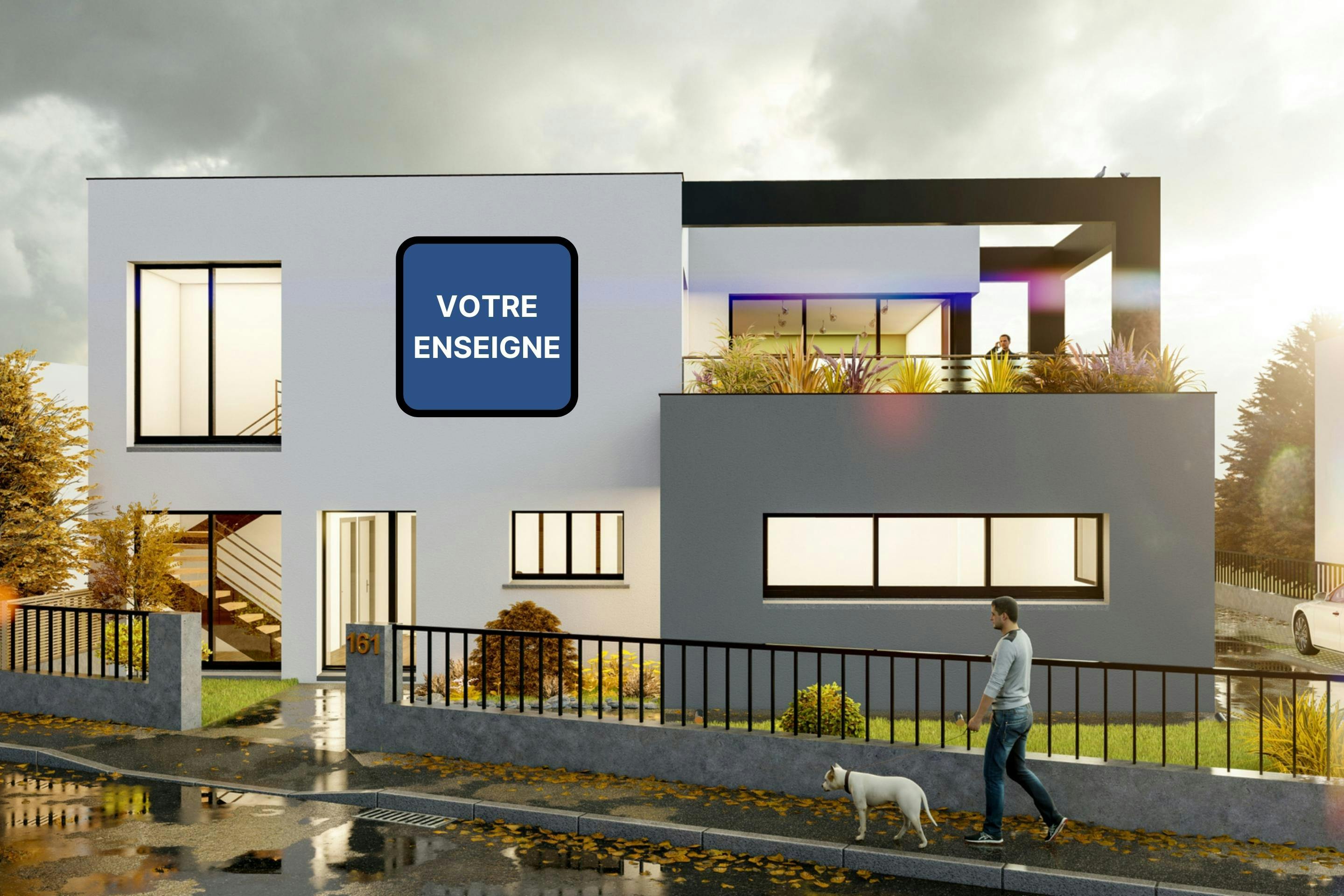 Création d'un local commercial par maitrise et concept