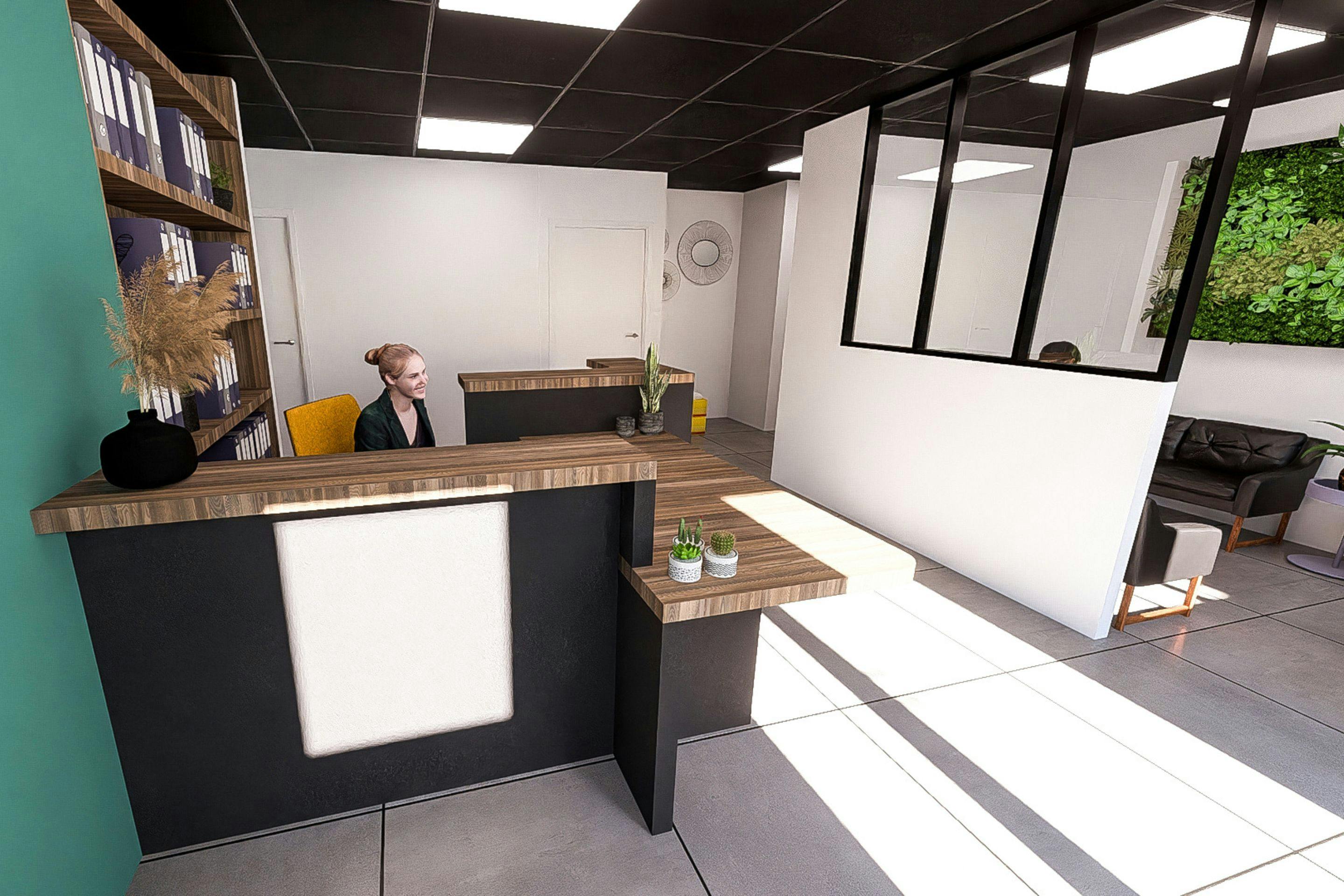 aménagement intérieur de bureaux professionnel