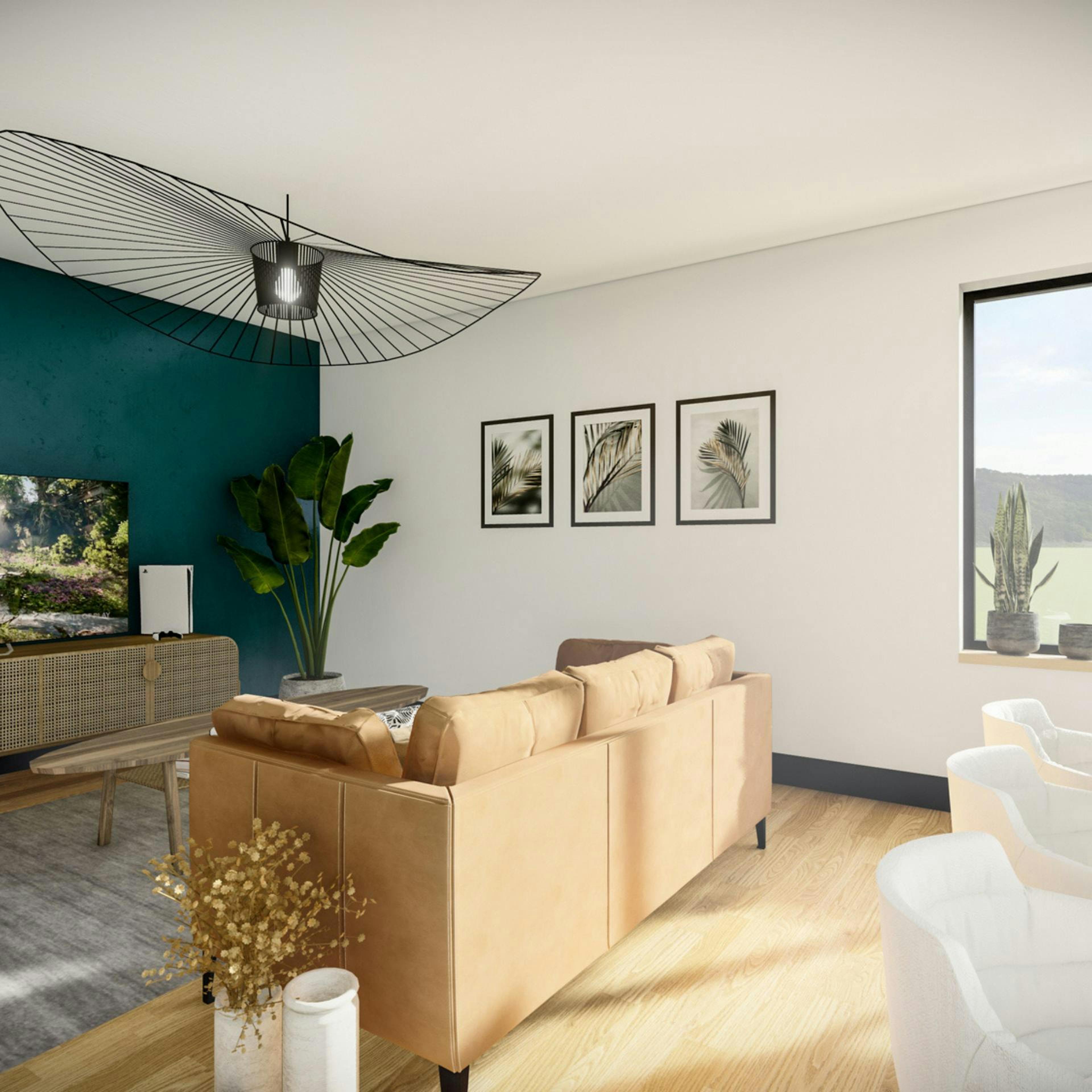 rénovation d'un séjour par Maitrise et Concept