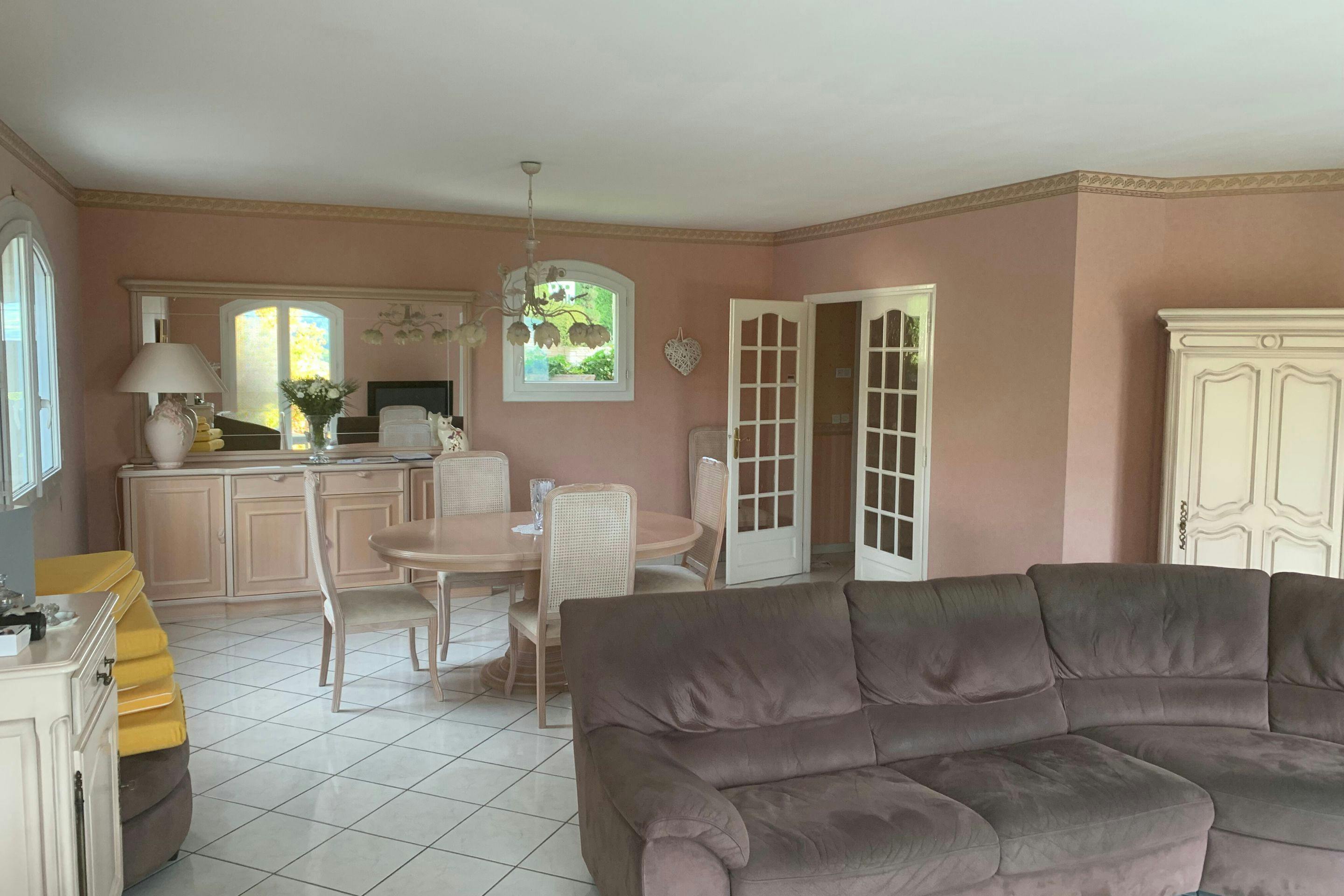 salon avant rénovation