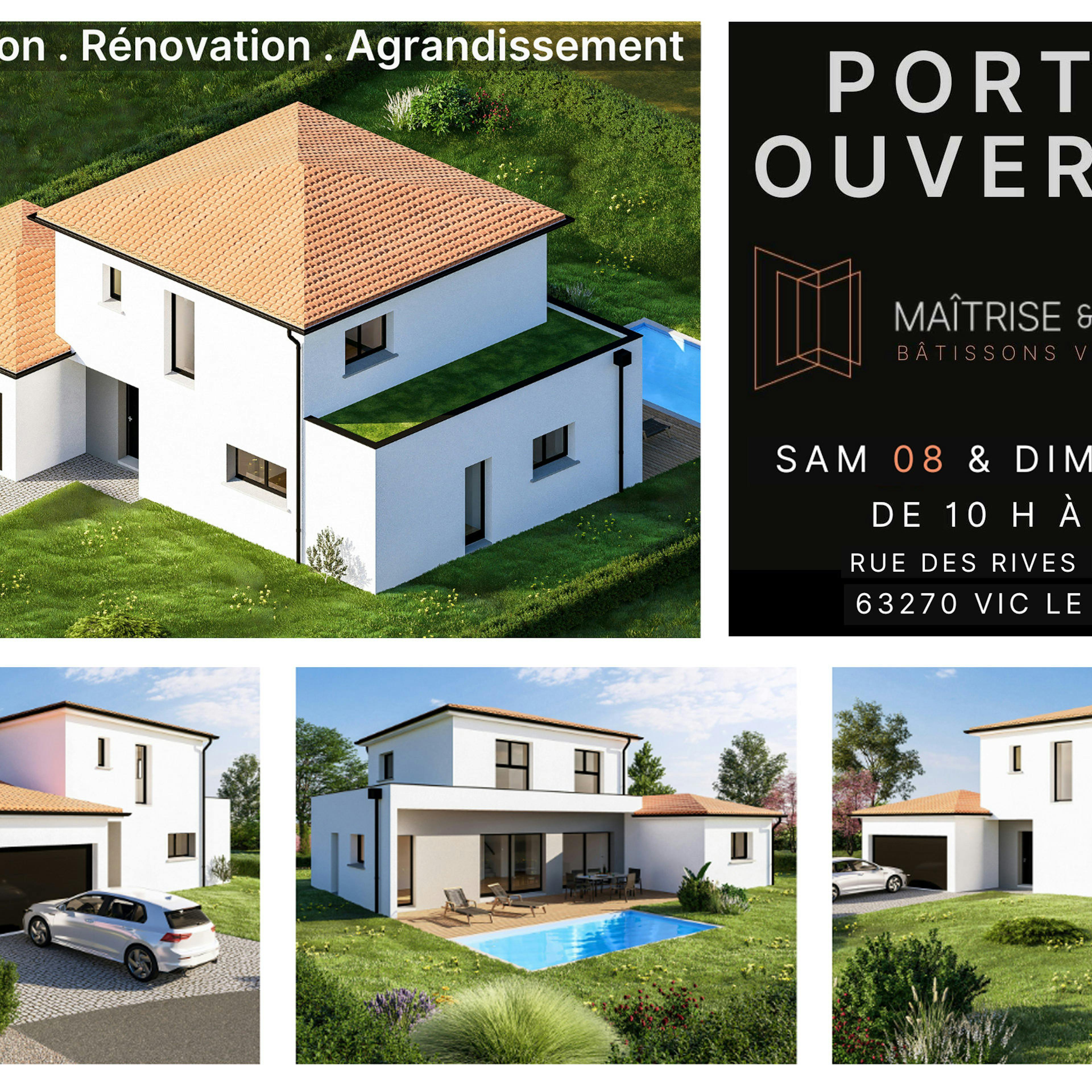 Flyer porte ouverte Maitrise et Concept