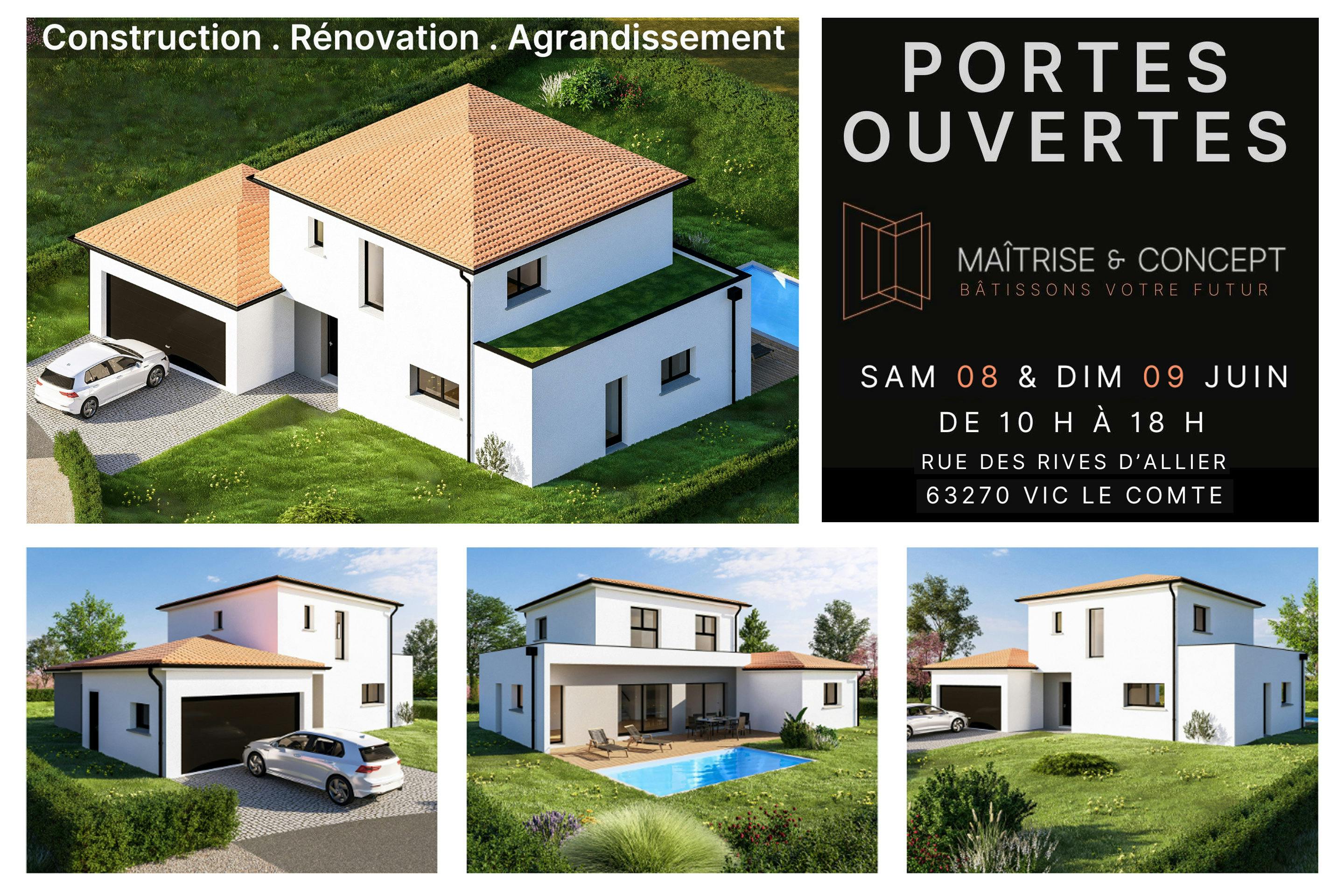 Flyer porte ouverte Maitrise et Concept