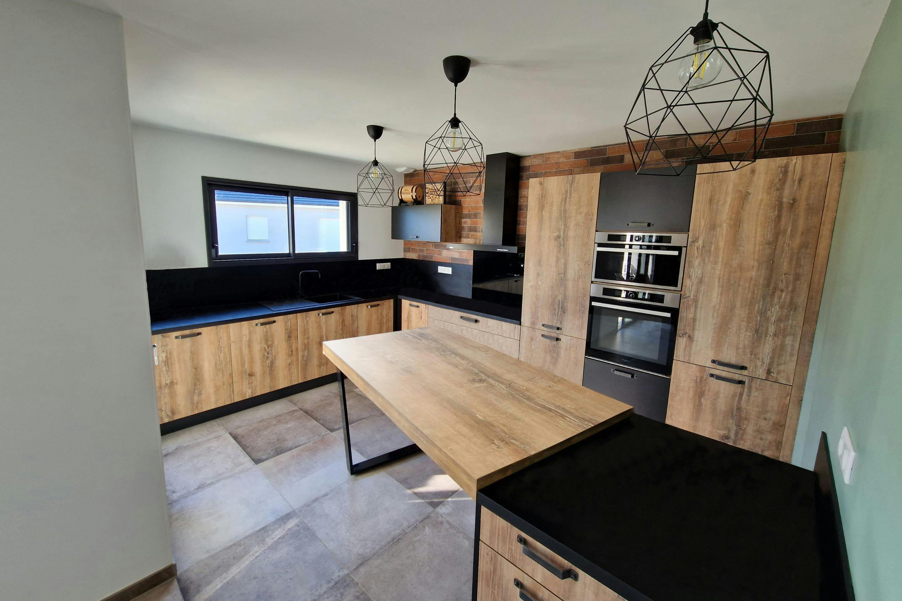 Cuisine moderne dans une réalisation Maitrise et Concept