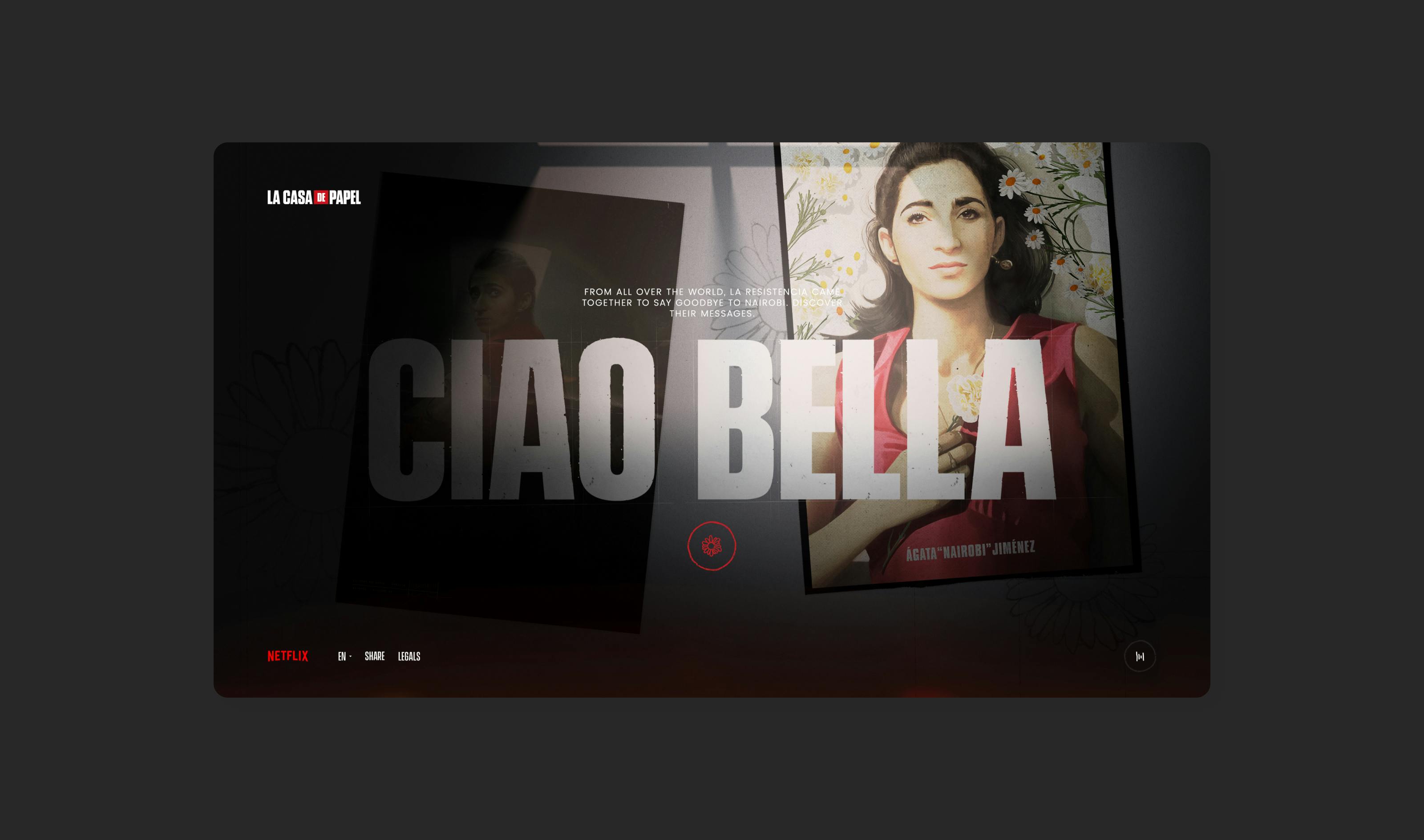 Preview of the website : Ciao Bella