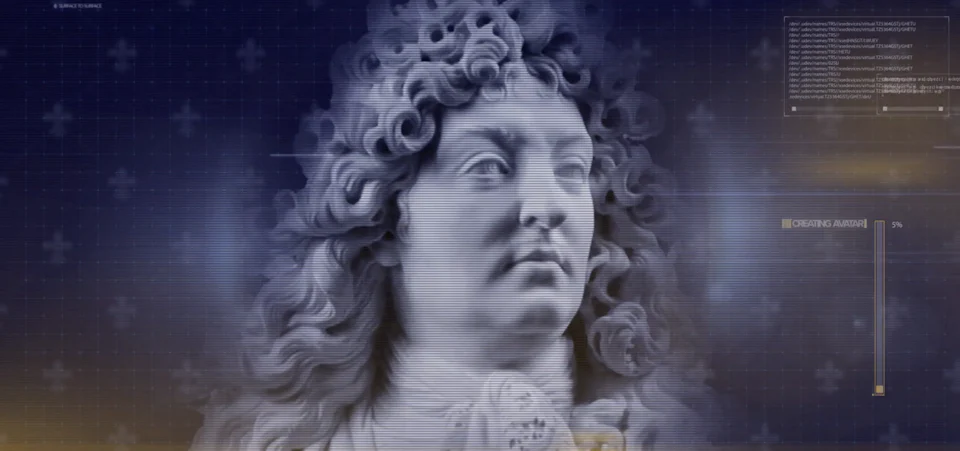 Louis XIV sculpture