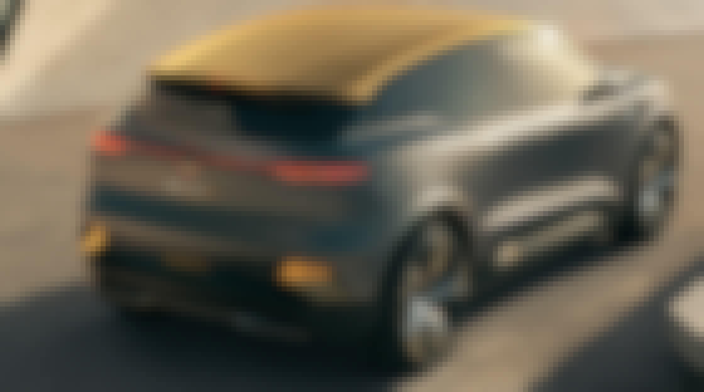 Renault MEGANE eVISION viewed from the back