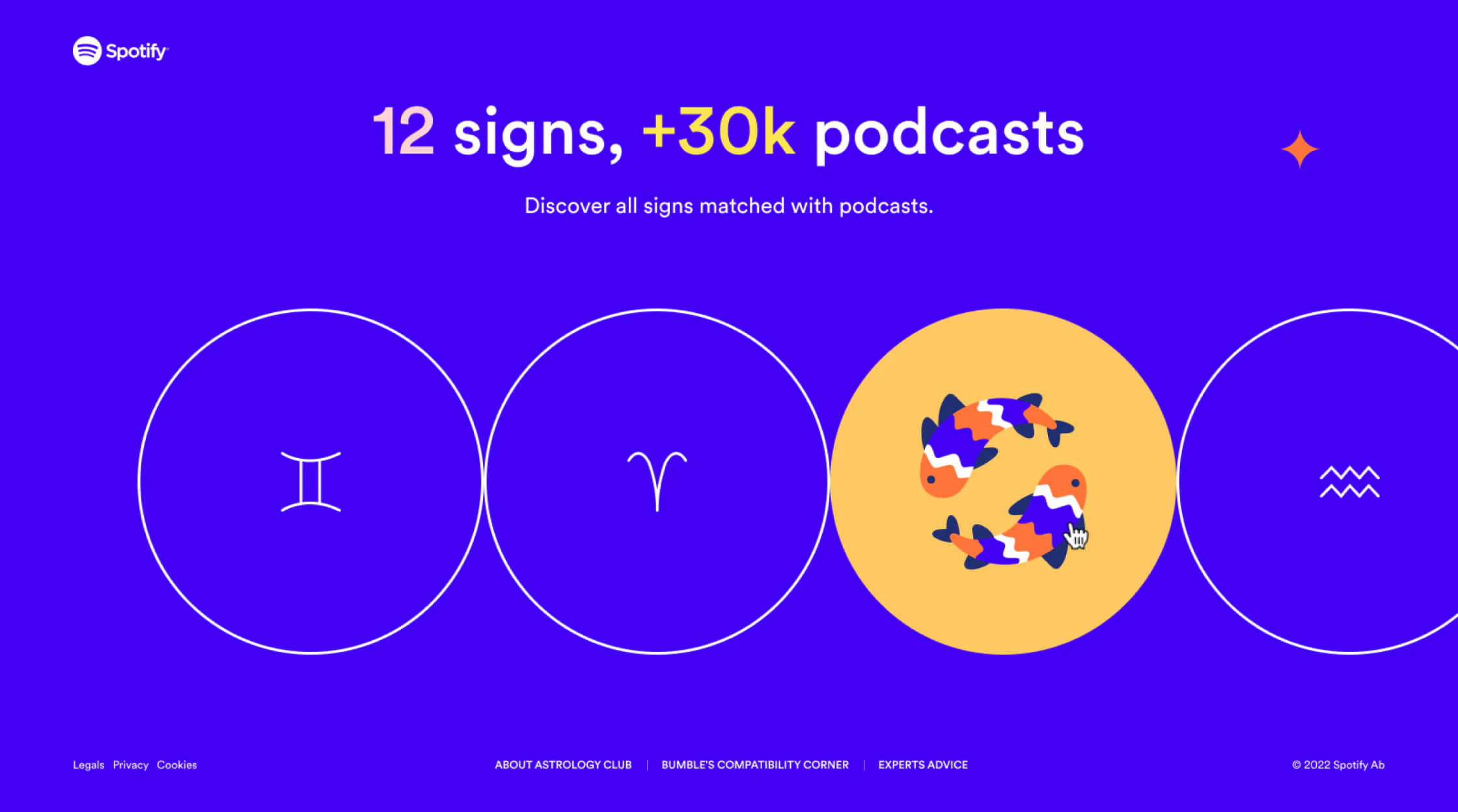 Astrology Club by Spotify - Makemepulse