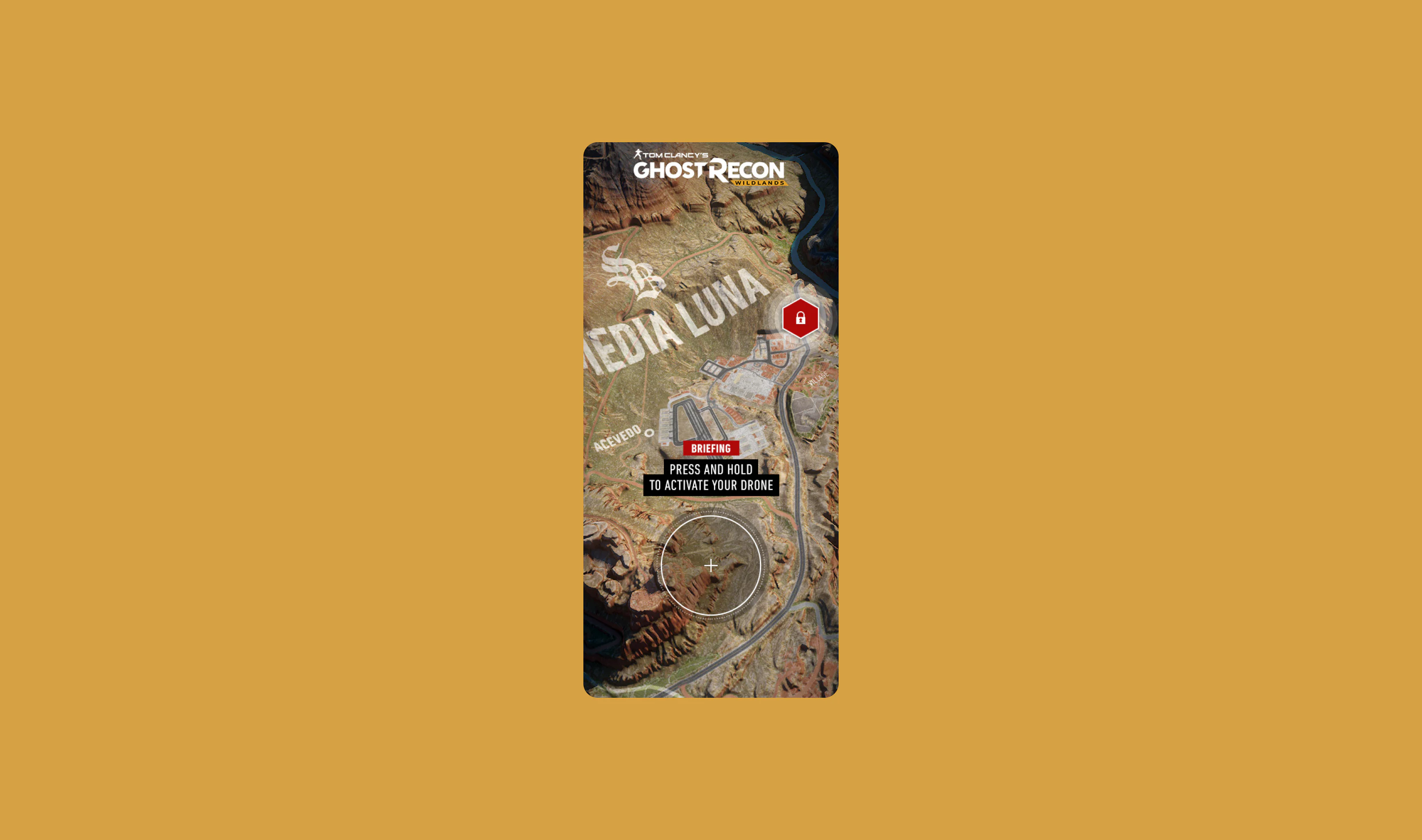 Extract of the mobile project : Media Luna map