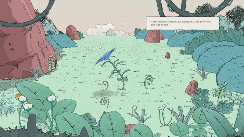 Extract of the project : flowers into the jungle