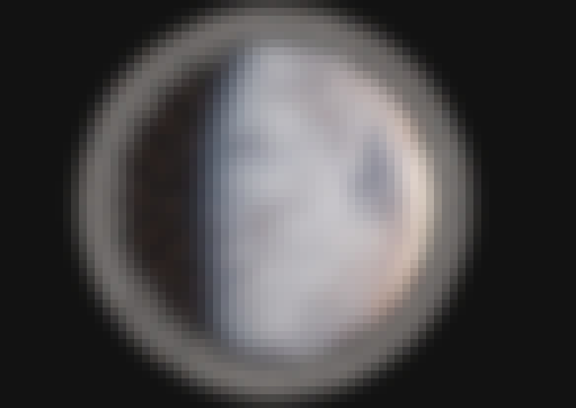 Modeling the surface of the moon.