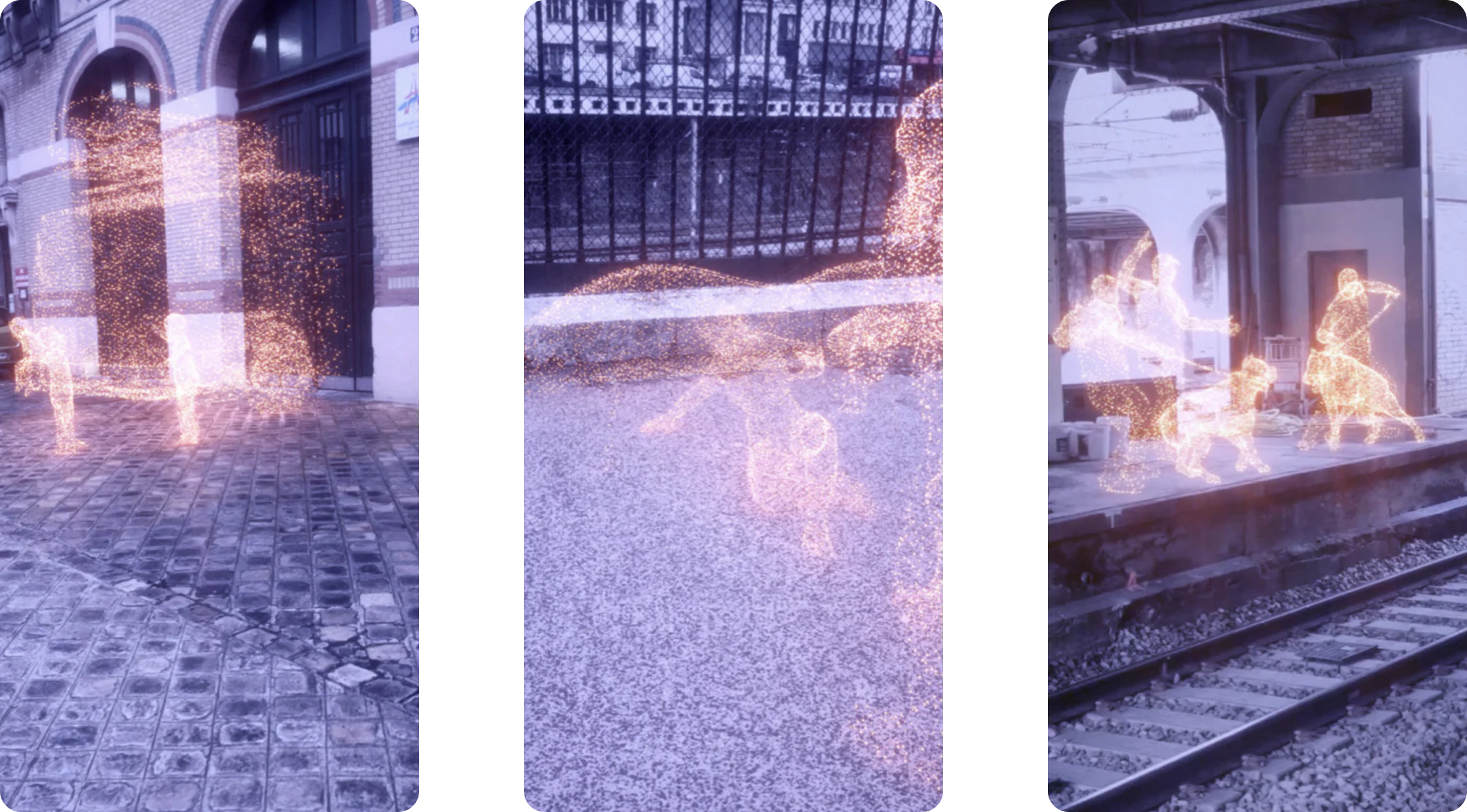 Extract of the mobile : echos on the street