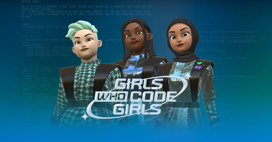 Girls Who Code Girls Digital Coding Experience