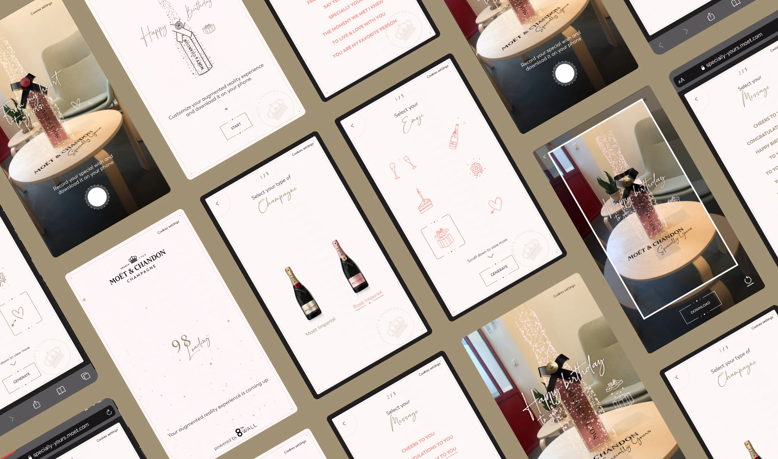 Moët & Chandon - Specially Yours - Makemepulse