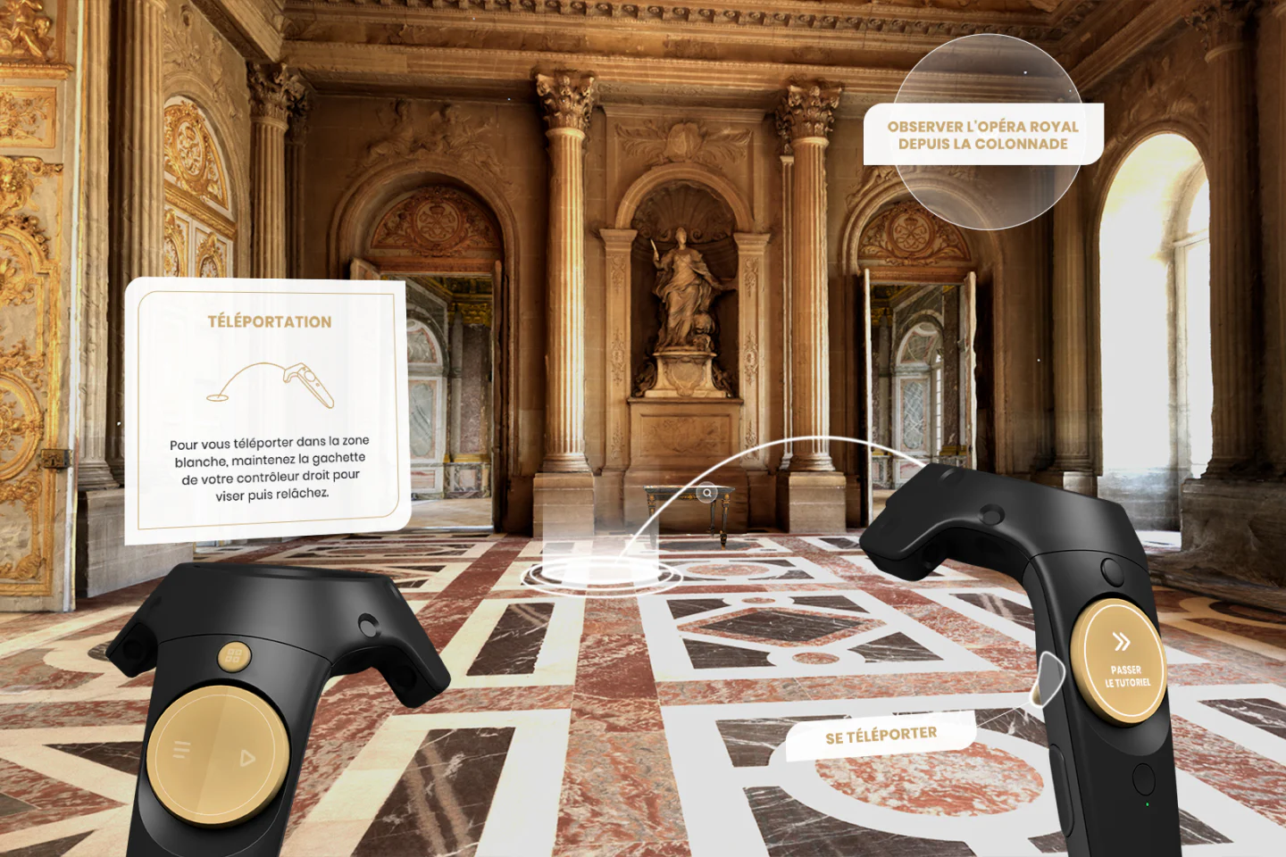 Virtual tour of Versailles