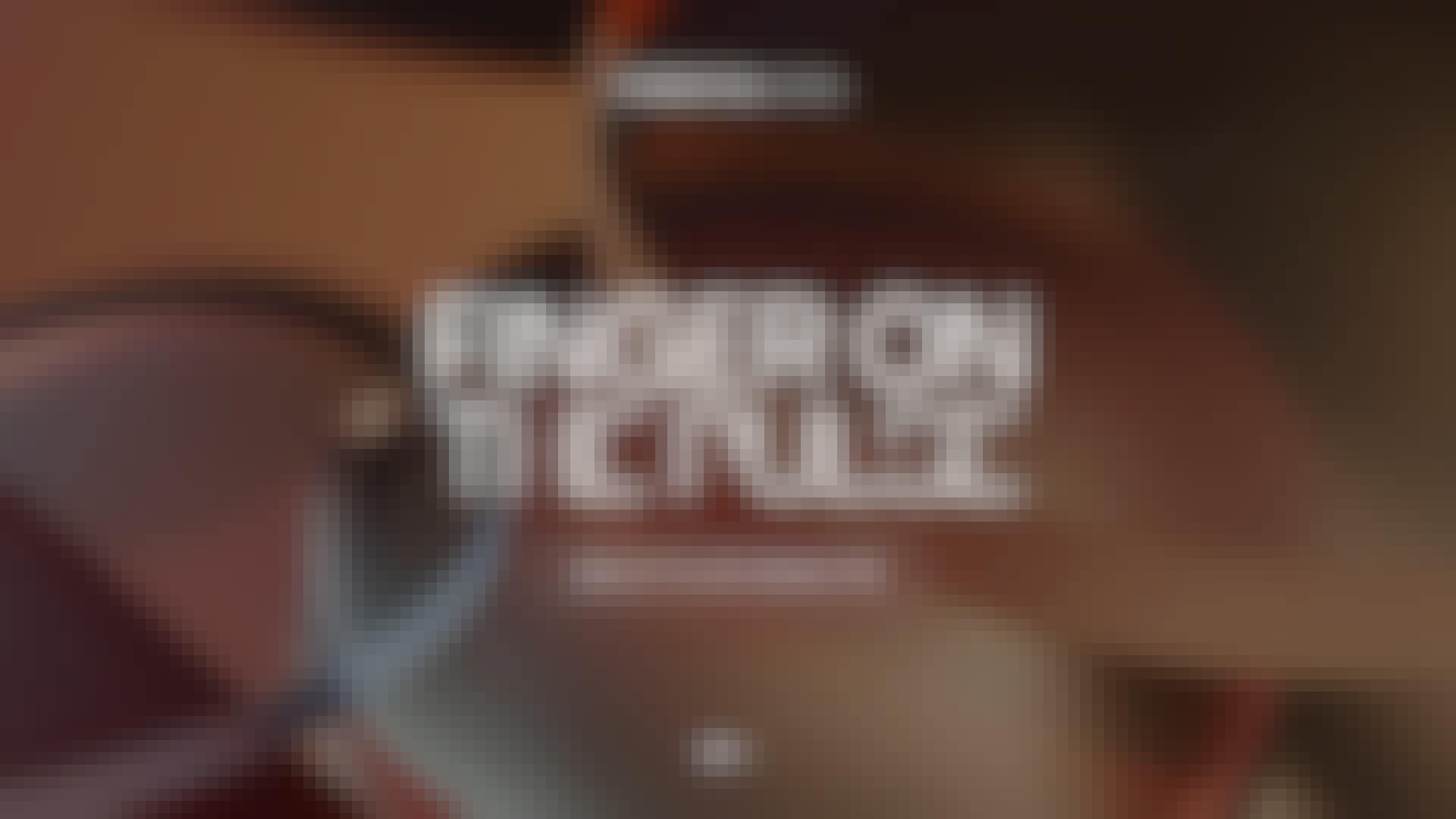 Main title at the center of the image says "Finger on the pulse", just below is a subtitle "Sign up to our newsletter". The background image is a 3D generated image with different rounded-glass materials. The overall tone is warm, orange, yellow and brown.
