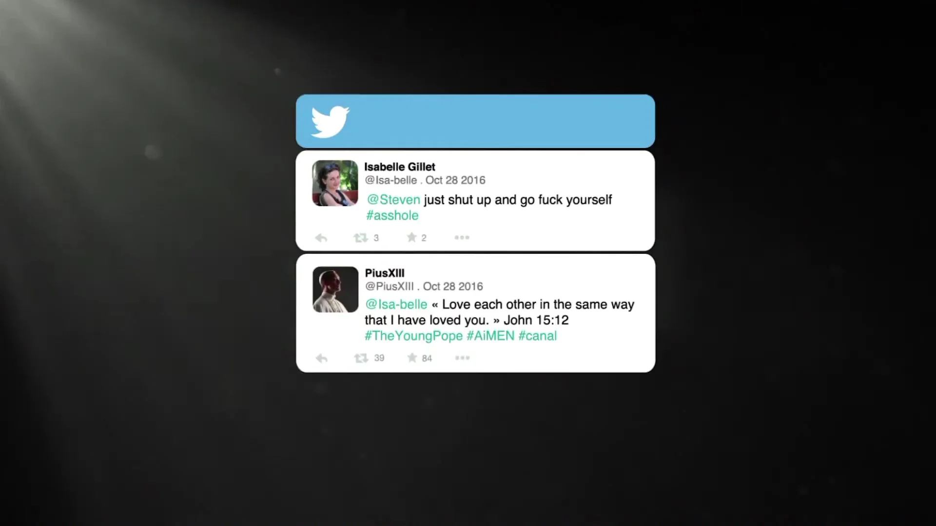 The Young Pope -AiMEN - Makemepulse