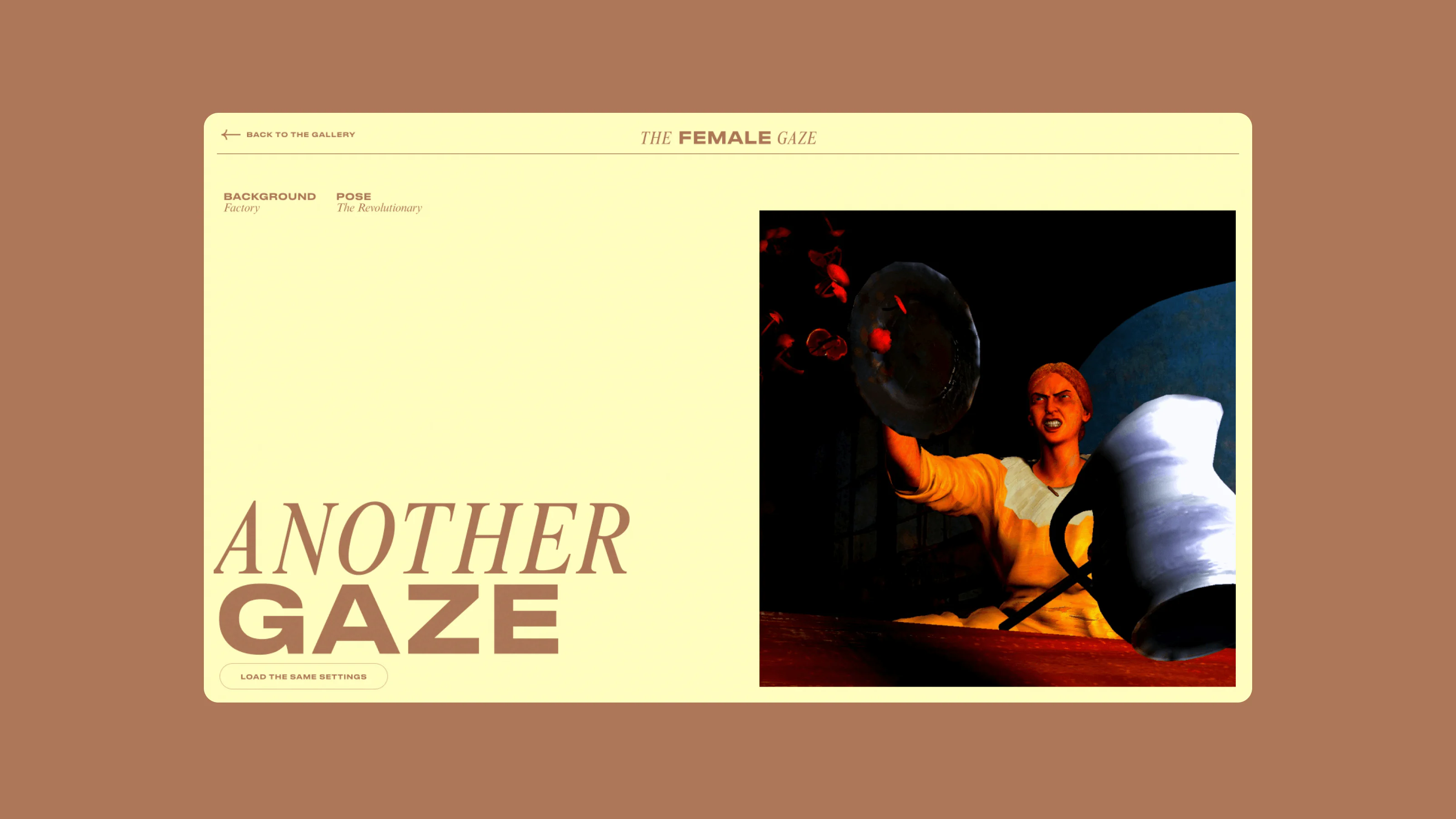 The Female Gaze - Makemepulse