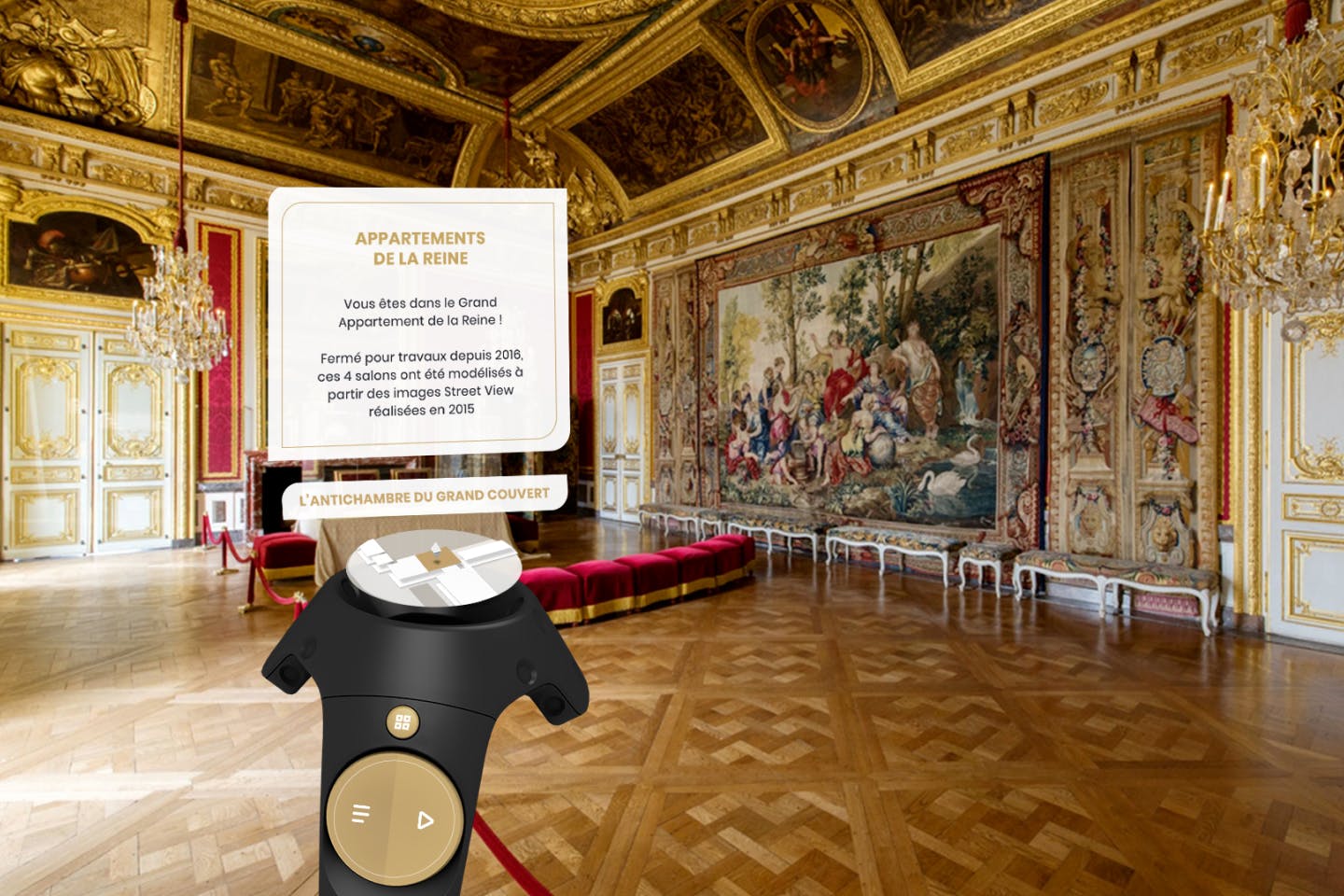 Virtual tour of Versailles