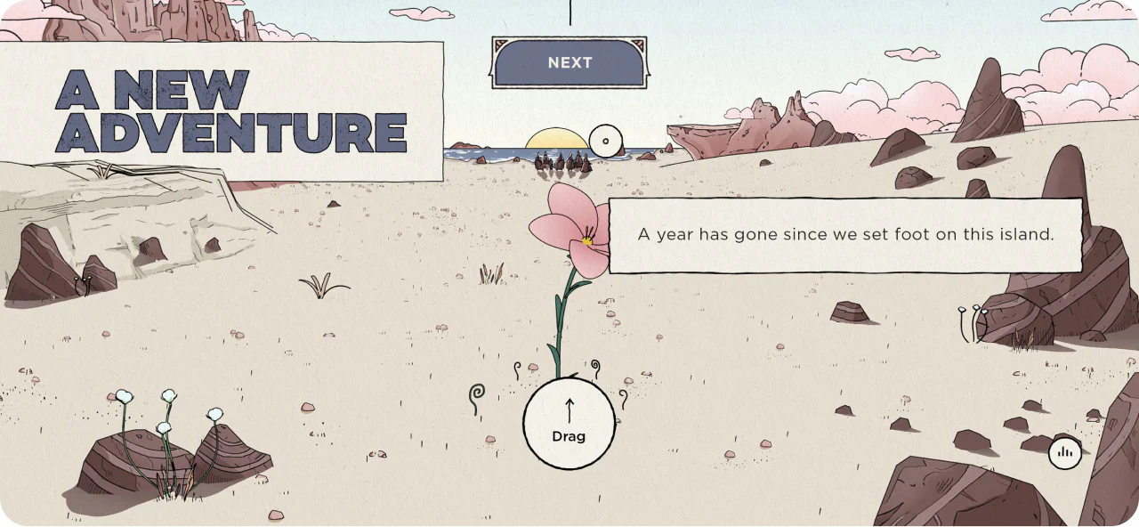 Extract of the project : a new adventure