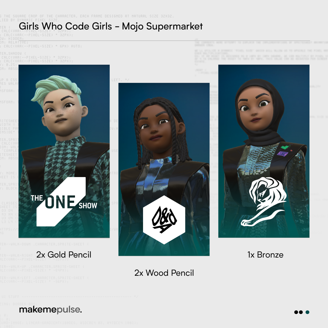 makemepulse celebrate a season of award wins for Girls Who Code Girls
