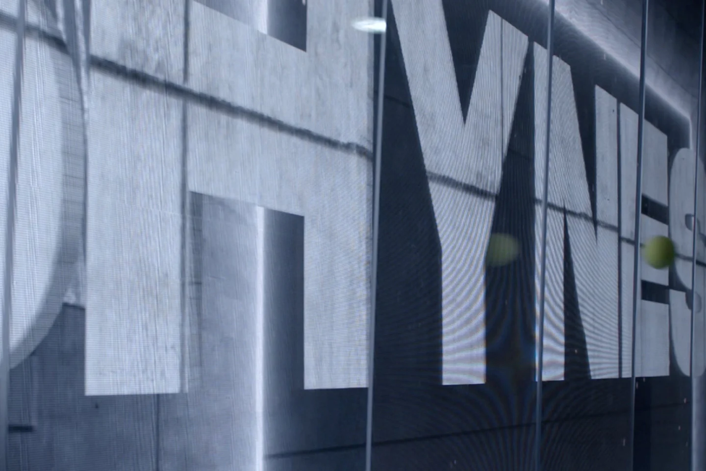 Close up on the interactive screen.