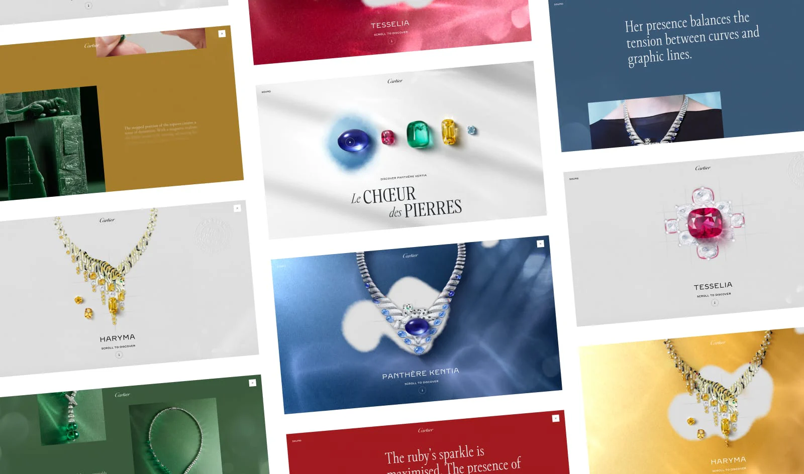 Cartier Le Choeur des pierres - Makemepulse