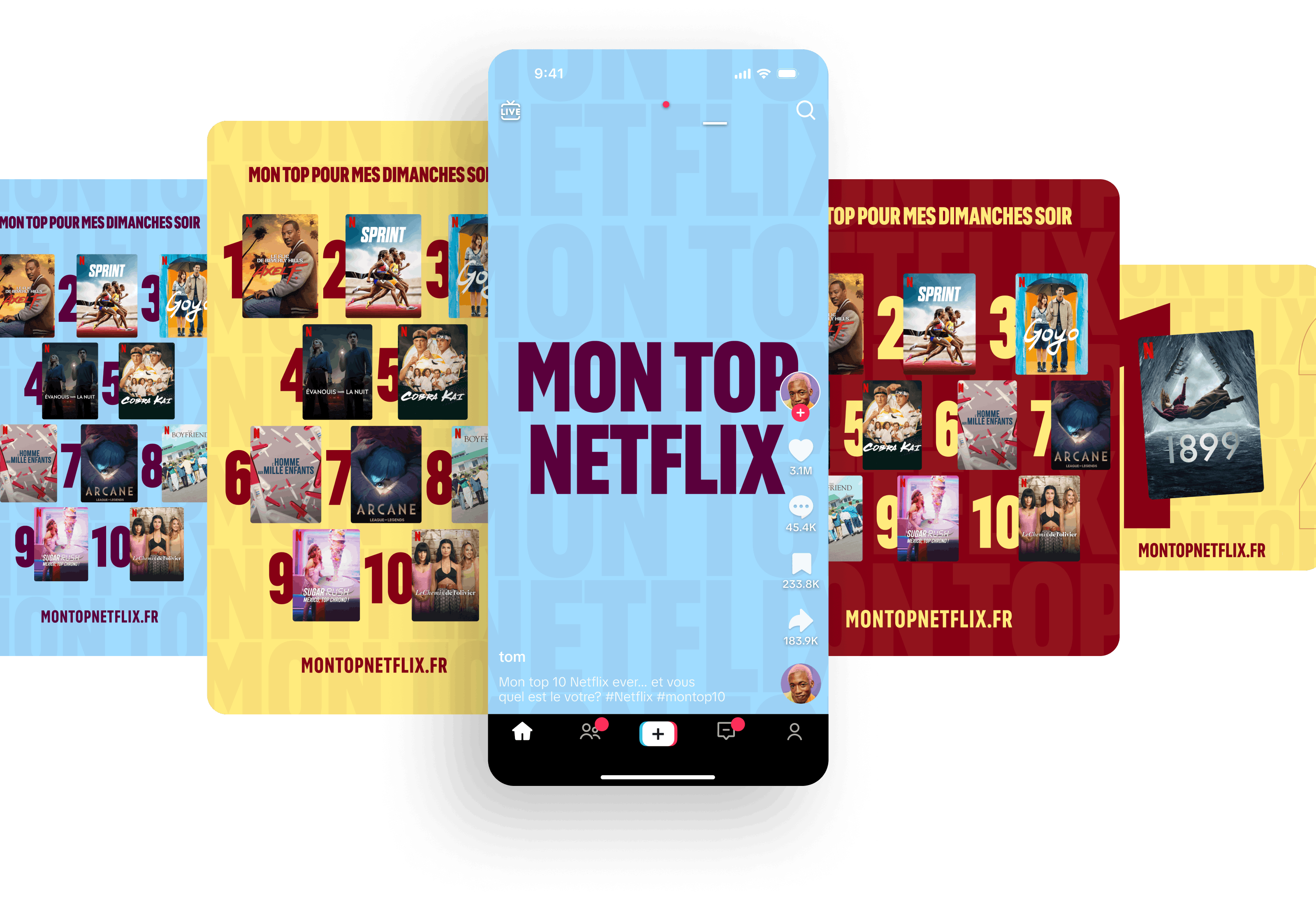 Mon Top Netflix - Makemepulse