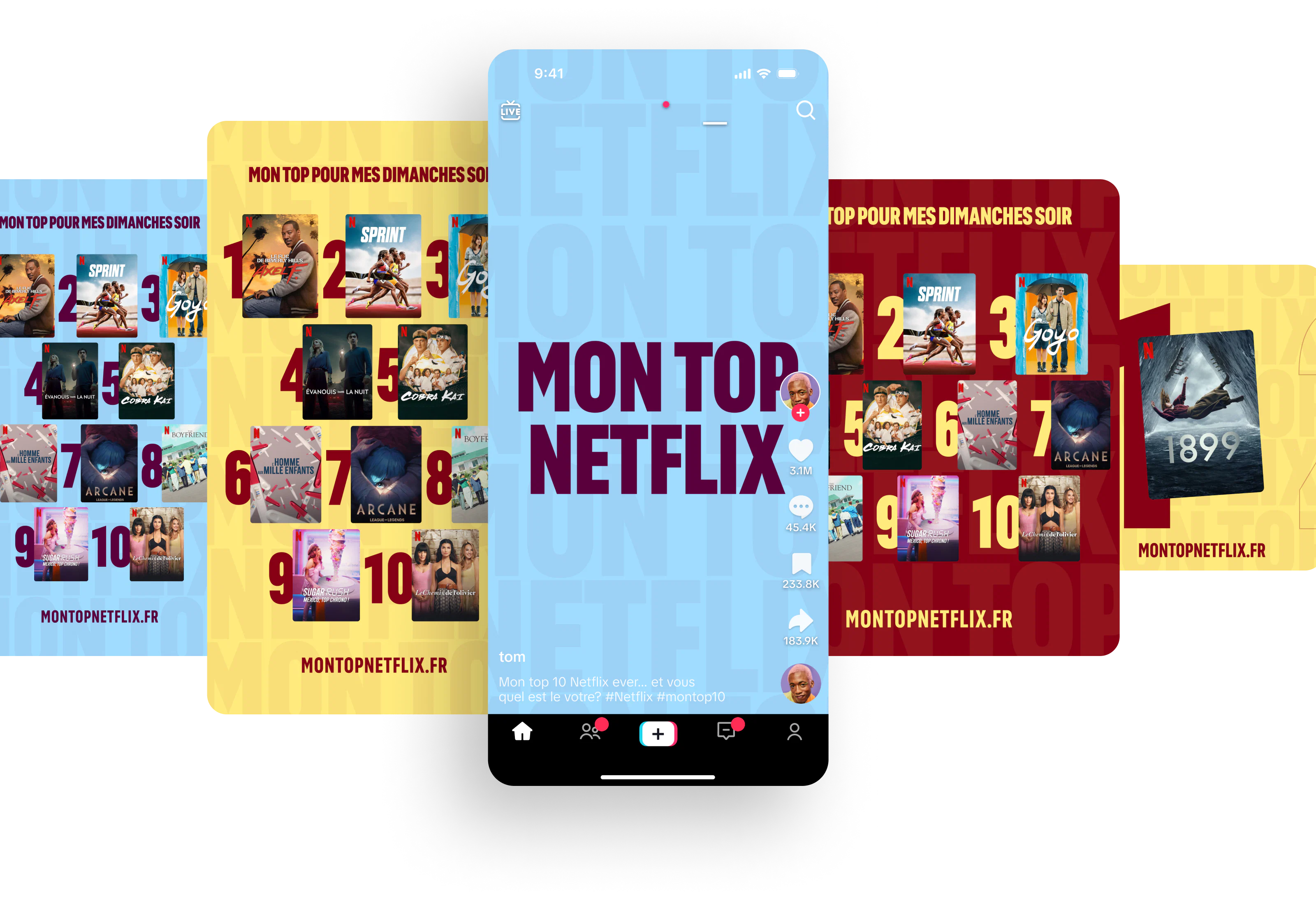 Mon Top Netflix - Makemepulse