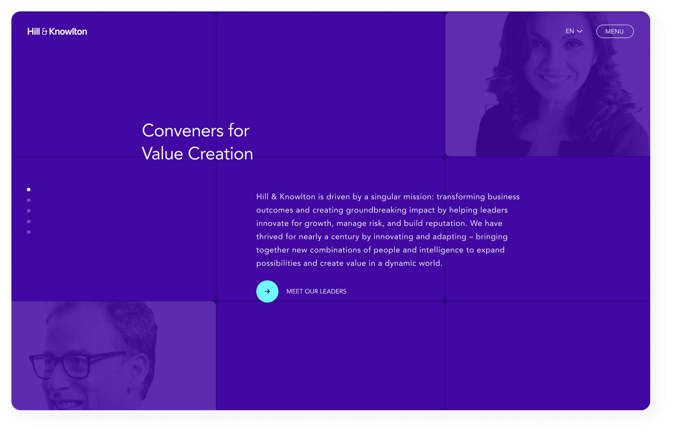 Hill & Knowlton global website - Makemepulse