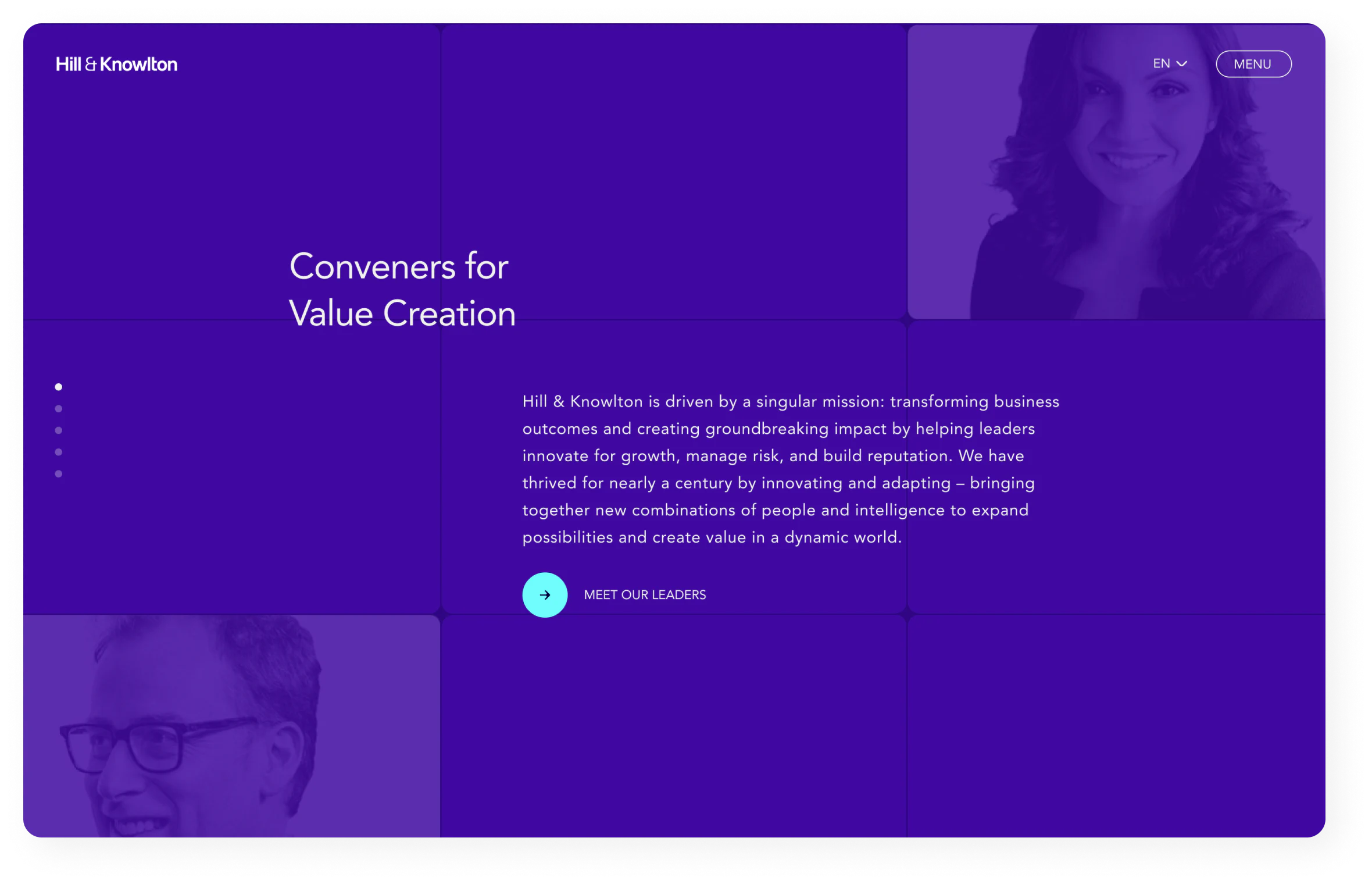 Hill & Knowlton global website - Makemepulse