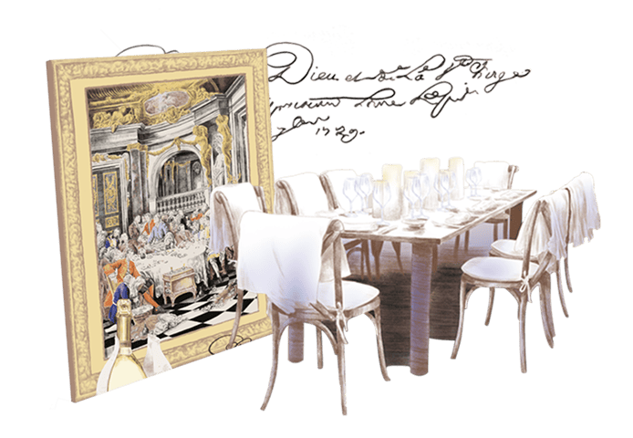 Ruinart - Digital fresco - Makemepulse