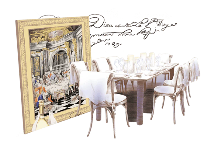 Ruinart - Digital fresco - Makemepulse