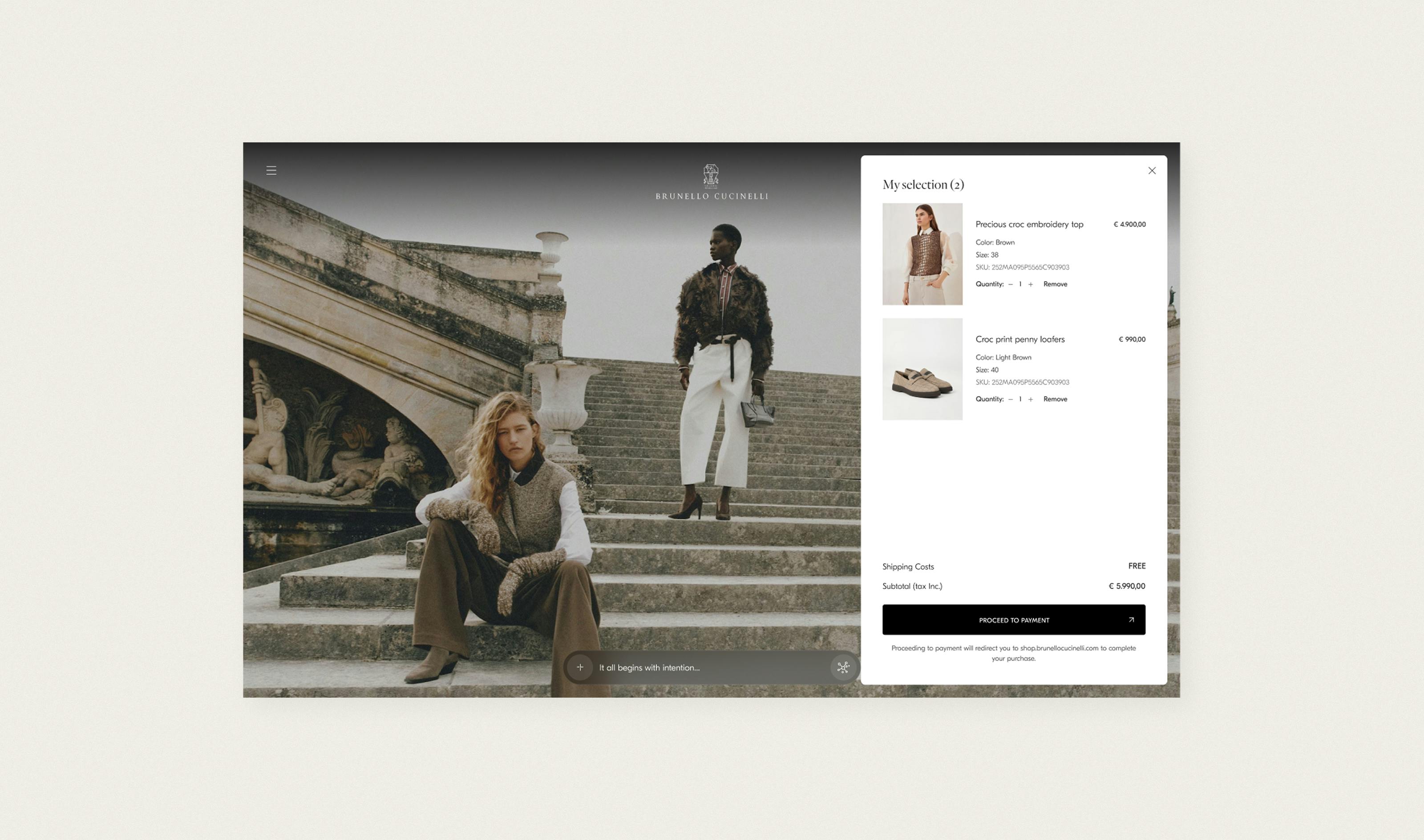 Brunello Cucinelli - Human-Centred AI E-commerce - Makemepulse
