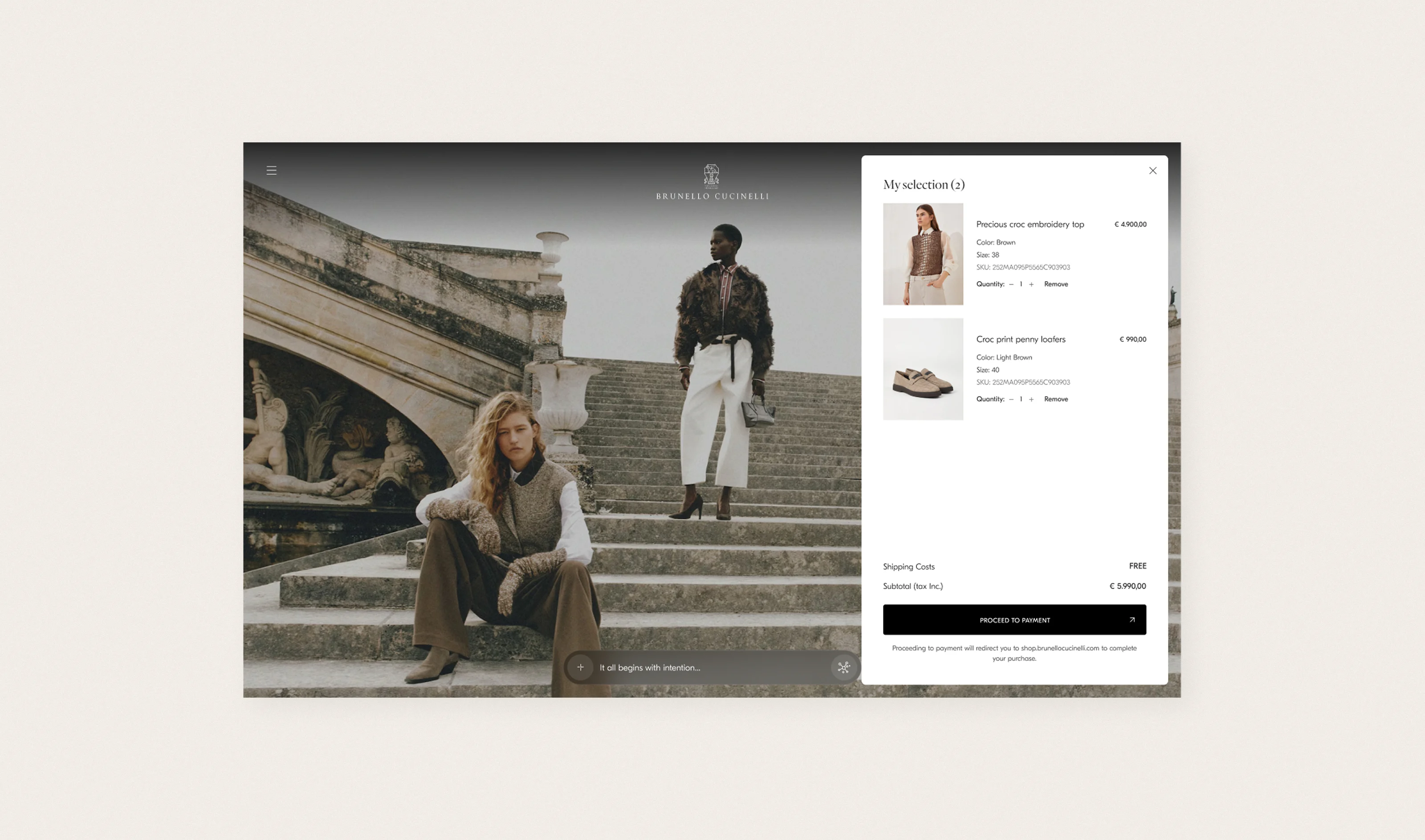 Brunello Cucinelli - Human-Centred AI E-commerce - Makemepulse