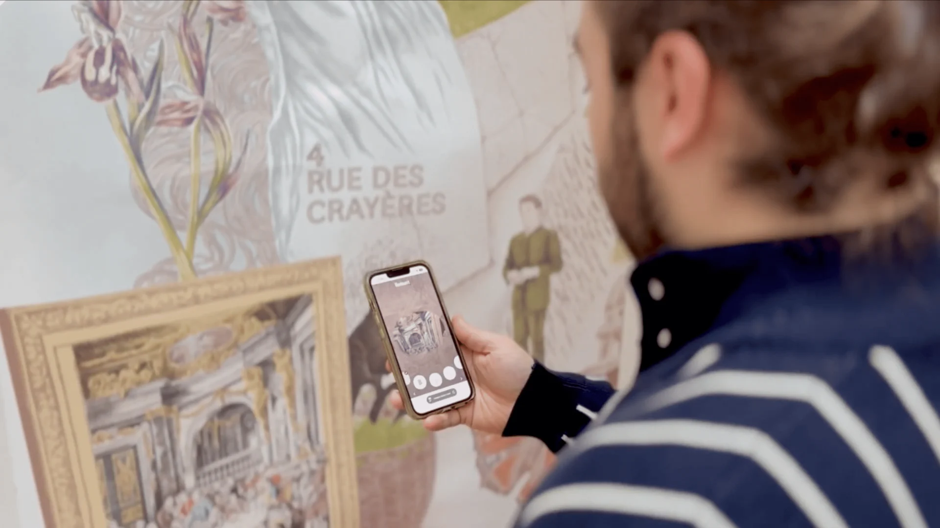 Ruinart - Digital fresco - Makemepulse