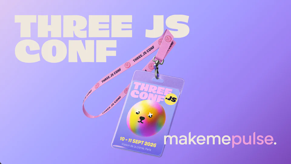 makemepulse is sponsoring ThreeJS Conf