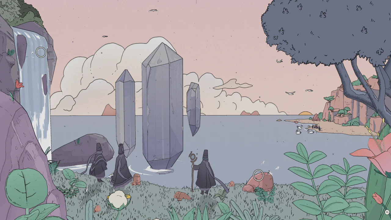 Extract of the project : magical landscape