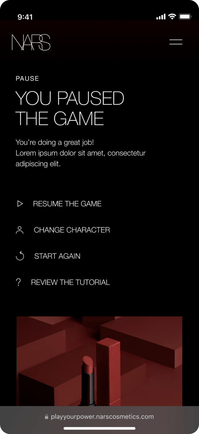 Powermatte Lipstick Game