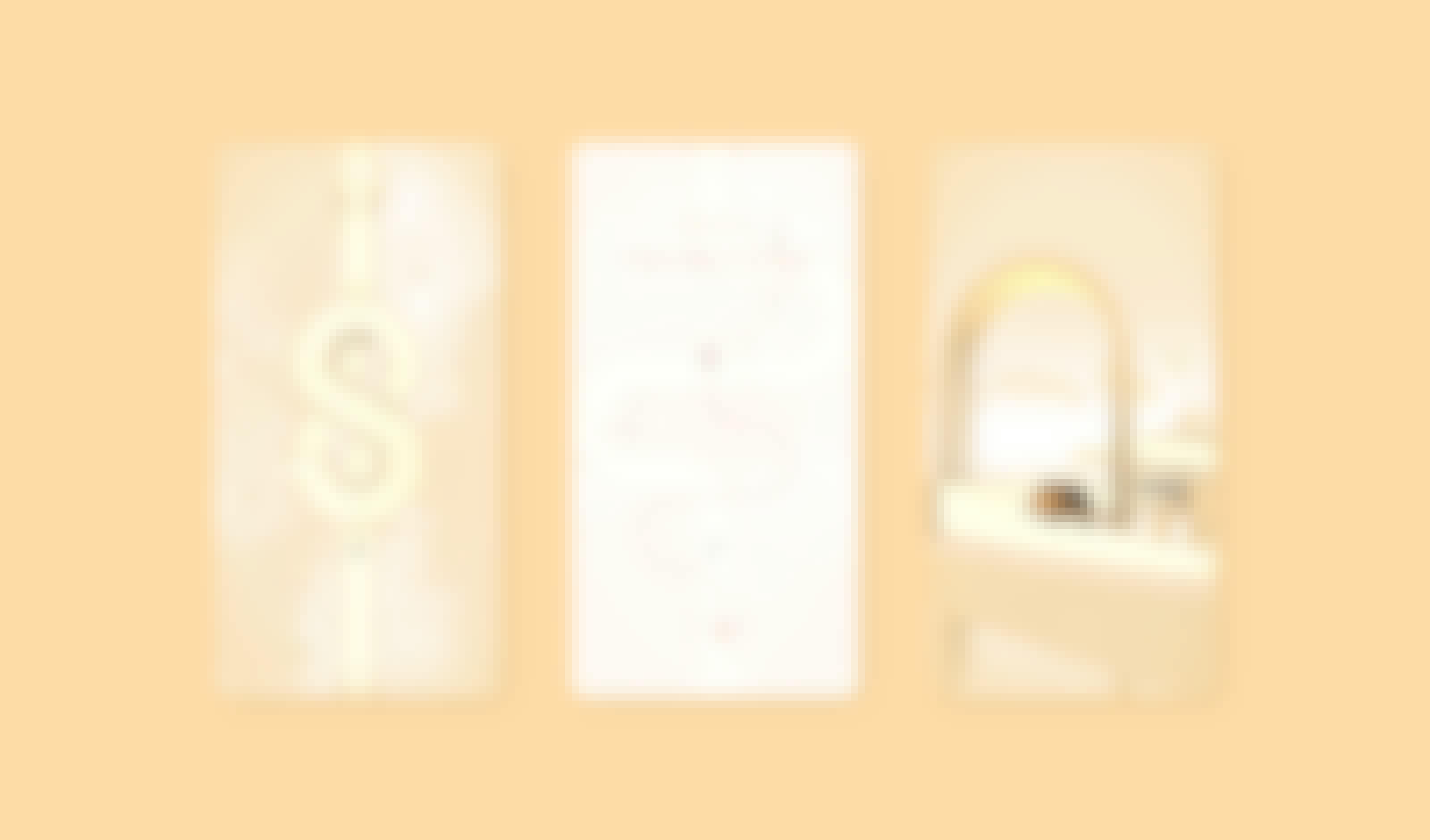 3 mobile layouts of the experience.