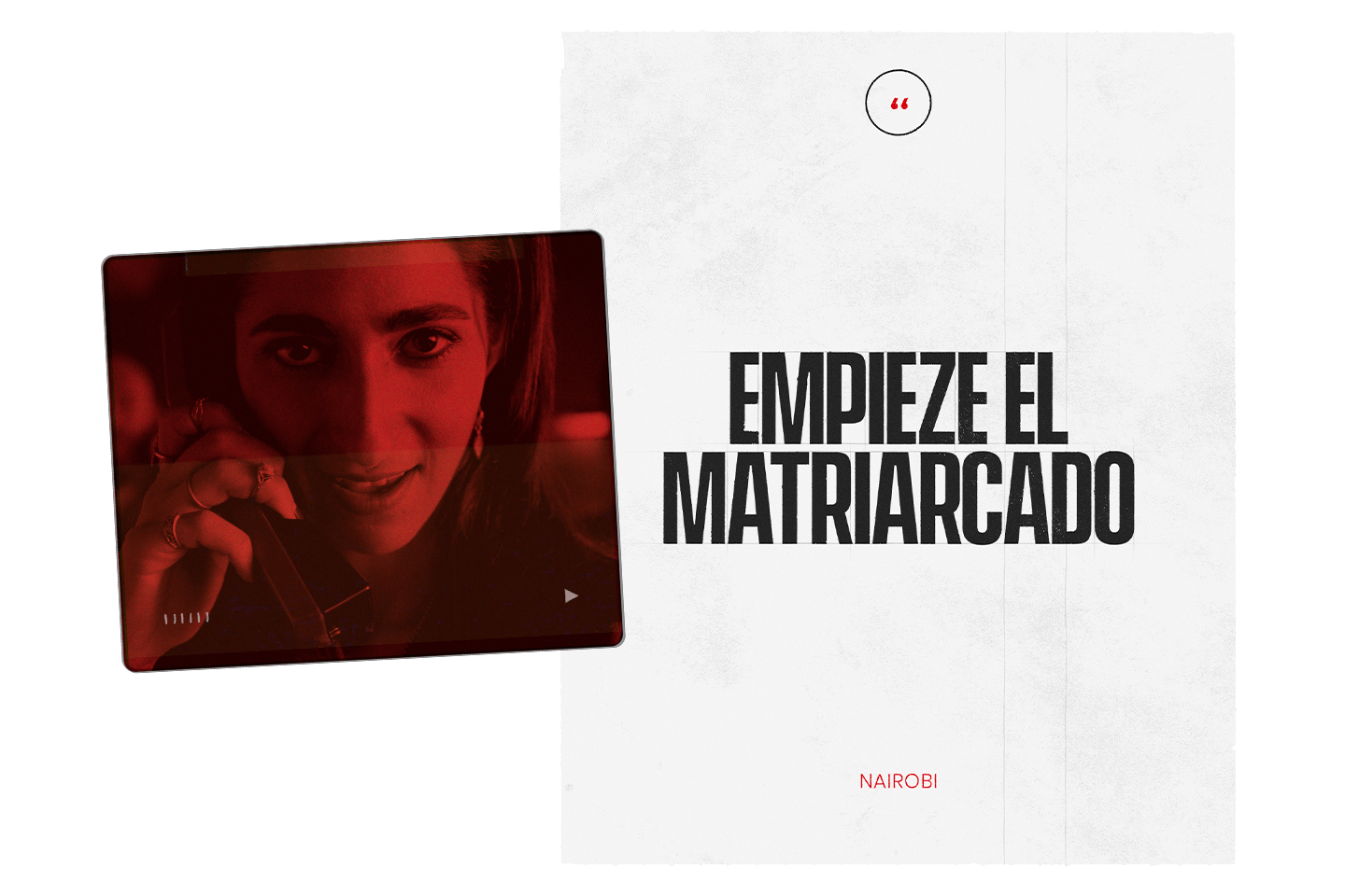 Extract of the website : "Empieze el matriarcado"