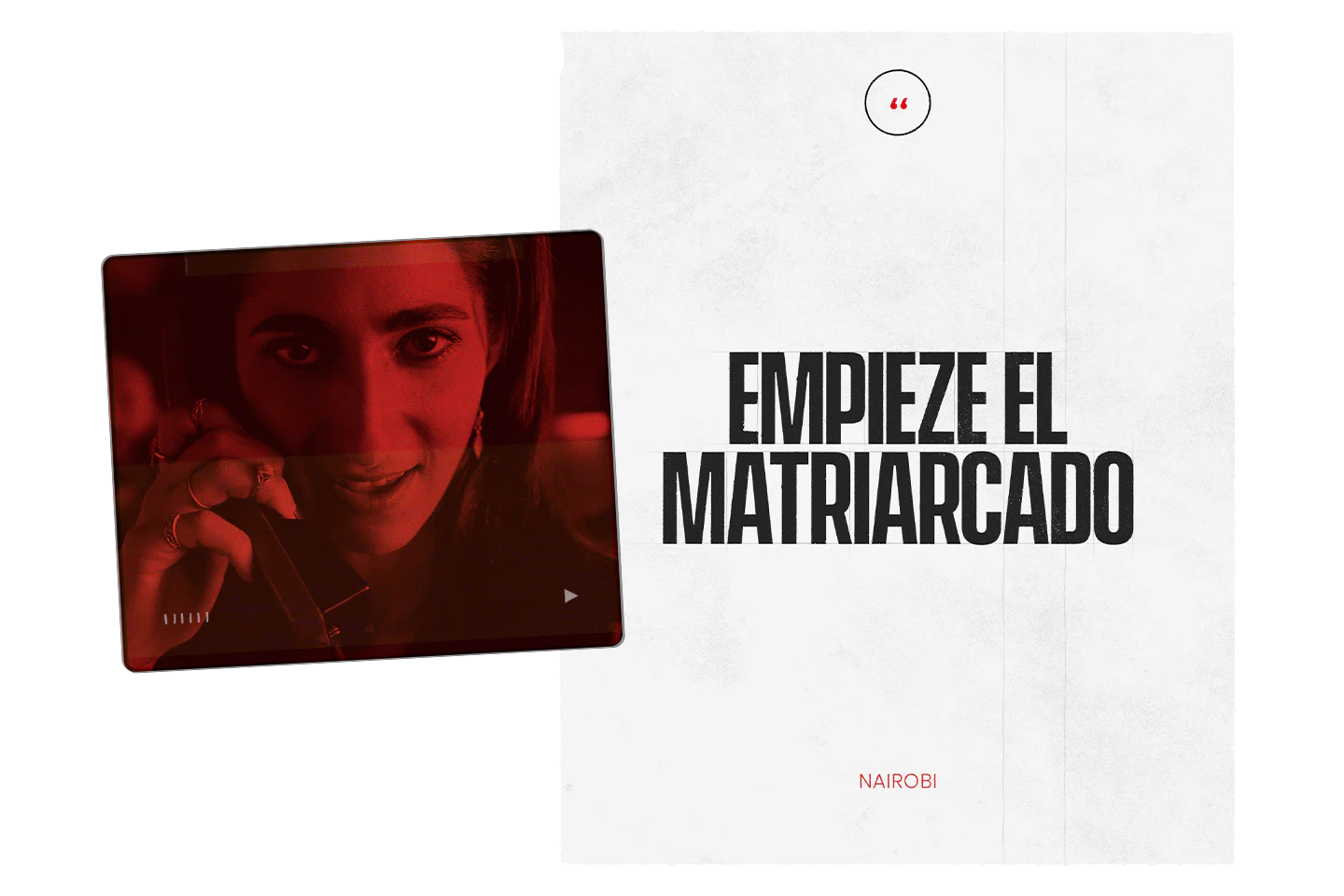 Extract of the website : "Empieze el matriarcado"